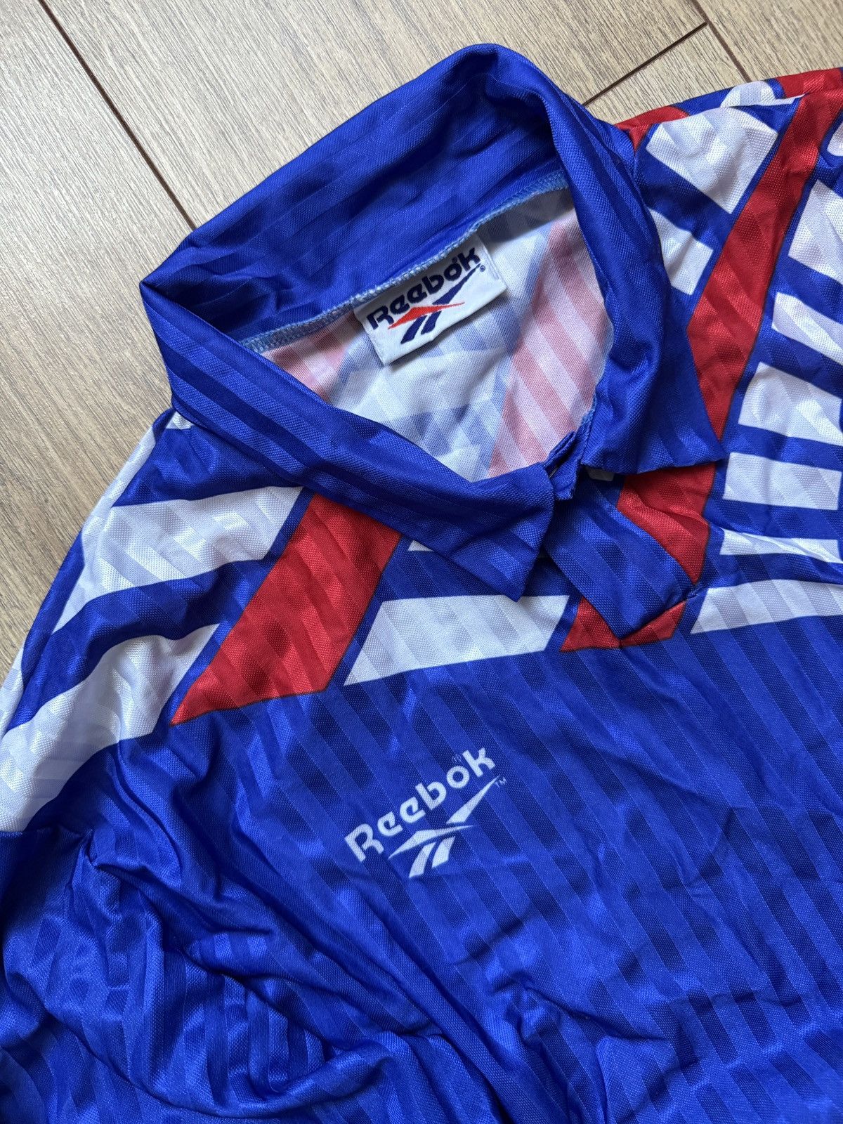 Reebok × Vintage Koszulka piłkarska longsleeve Reebok Vintage retro style 90s Size US M / EU 48-50 / 2 - 3 Thumbnail