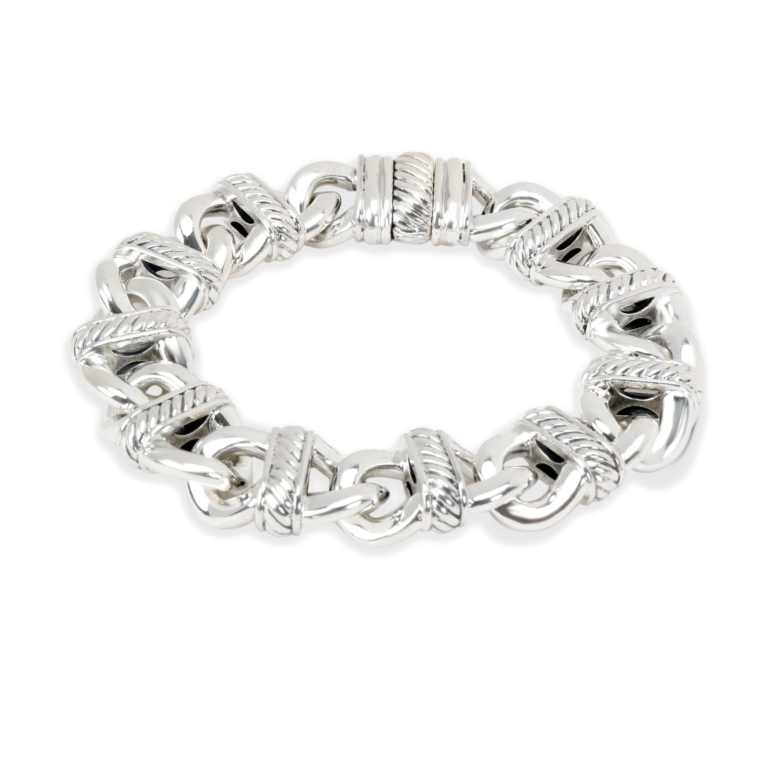 image of David Yurman Madison Cable Curblink Bracelet In Sterling Silver, Women's
