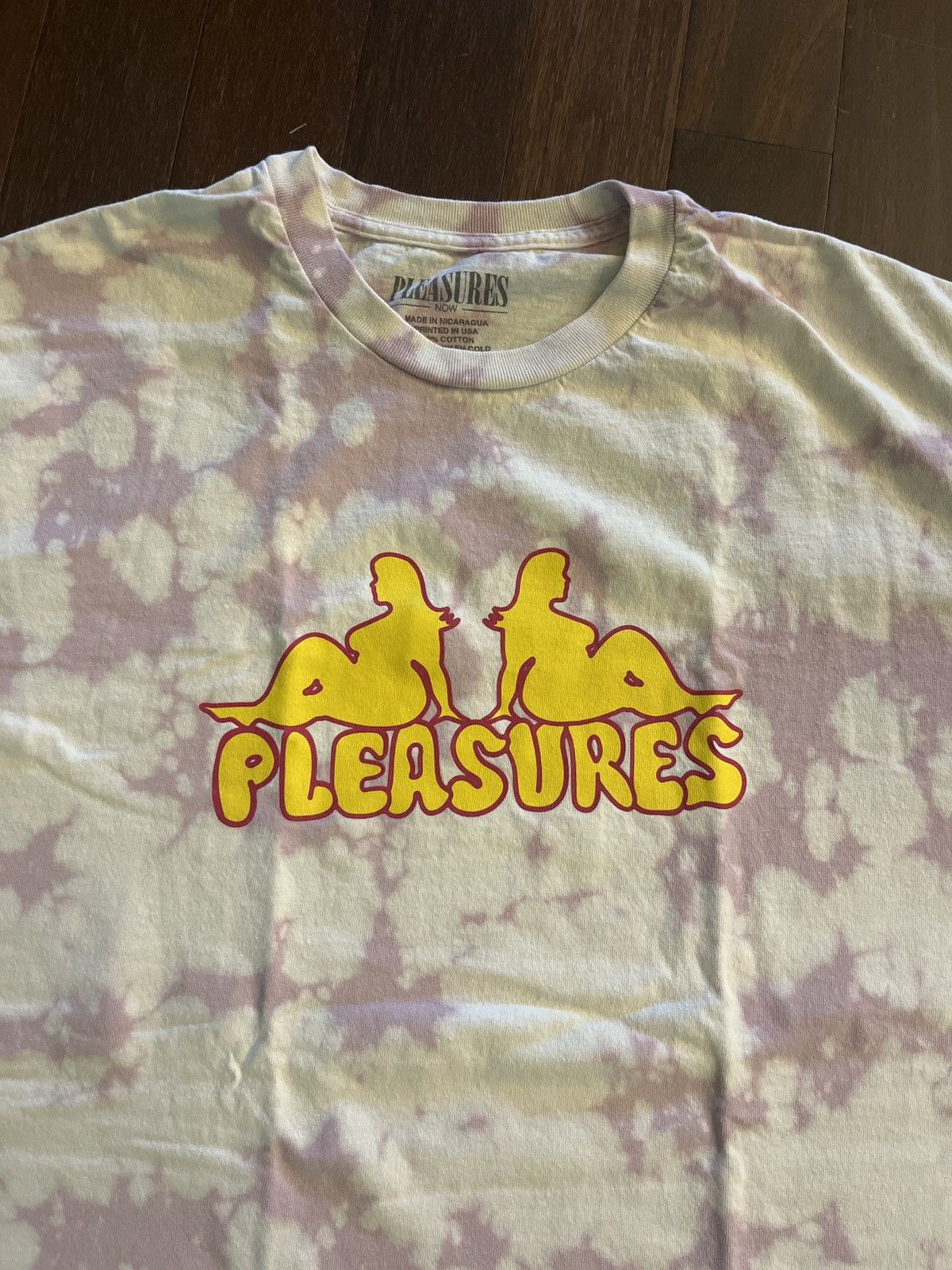 Pleasures Pleasures Thicc Logo Tee Size US M / EU 48-50 / 2 - 2 Thumbnail