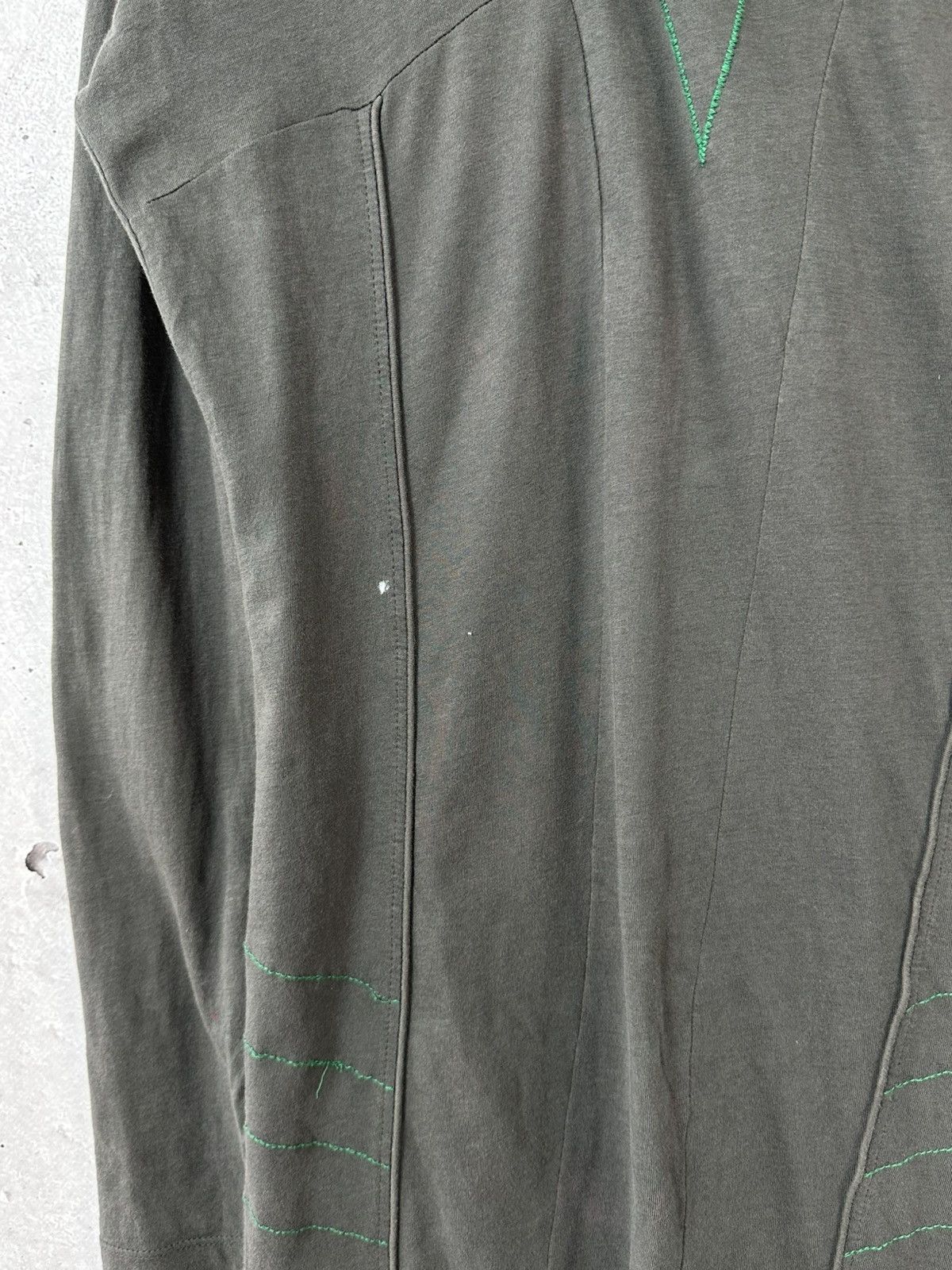 Diesel Vintage Diesel Embroidered Grey Full Zip Hooded Dress Size M / US 6-8 / IT 42-44 - 14 Thumbnail