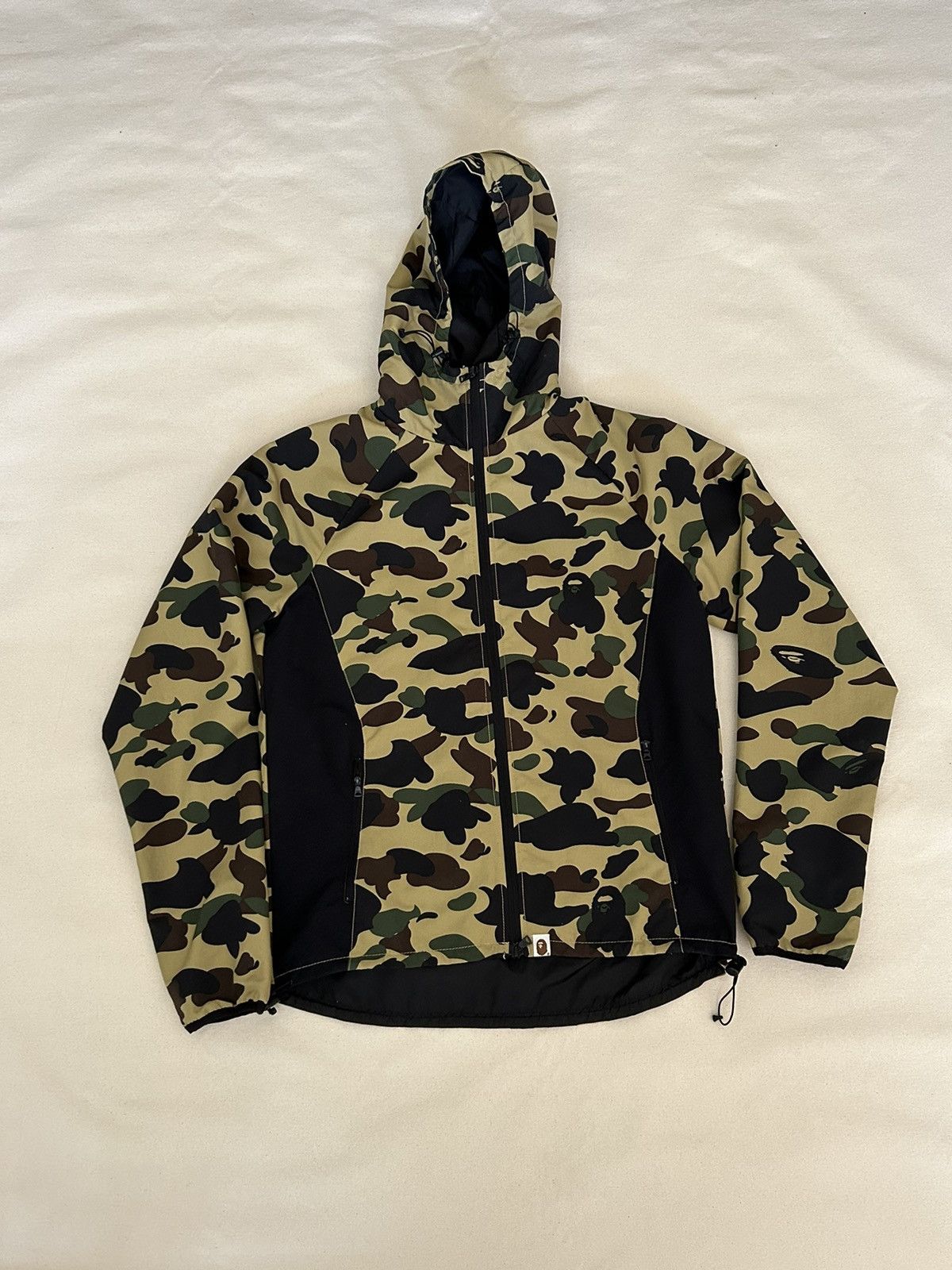 Bape Bape yellow camo light jacket windbreaker Size US L / EU 52-54 / 3 - 1 Thumbnail