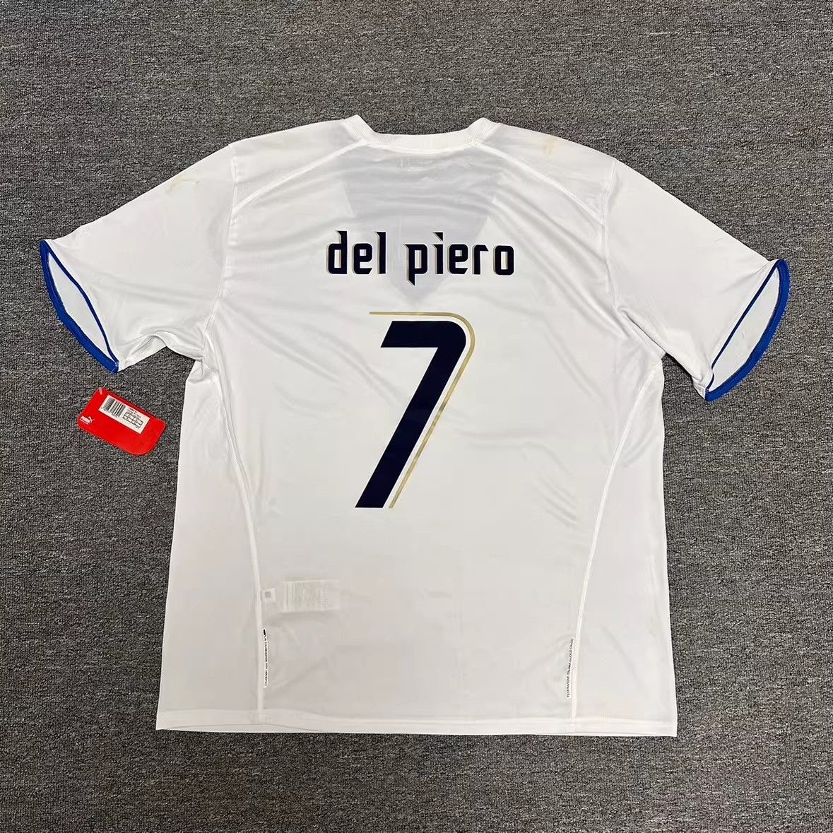 Other 2006 Italy #7 del Piero Jersey Away Size US XL / EU 56 / 4 - 2 Thumbnail