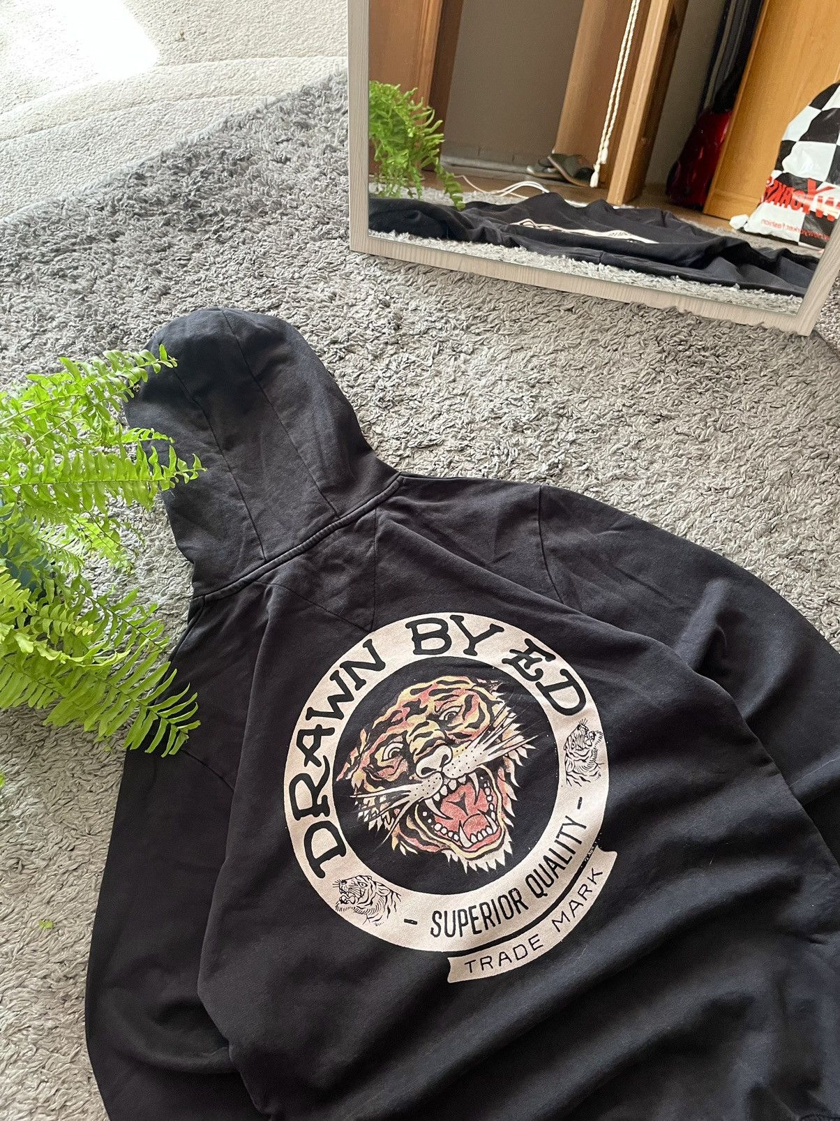 Ed Hardy × Vintage Ed Hardy Hoodie Streetwear Vintage Y2k Big Logo Rare Size US M / EU 48-50 / 2 - 3 Thumbnail