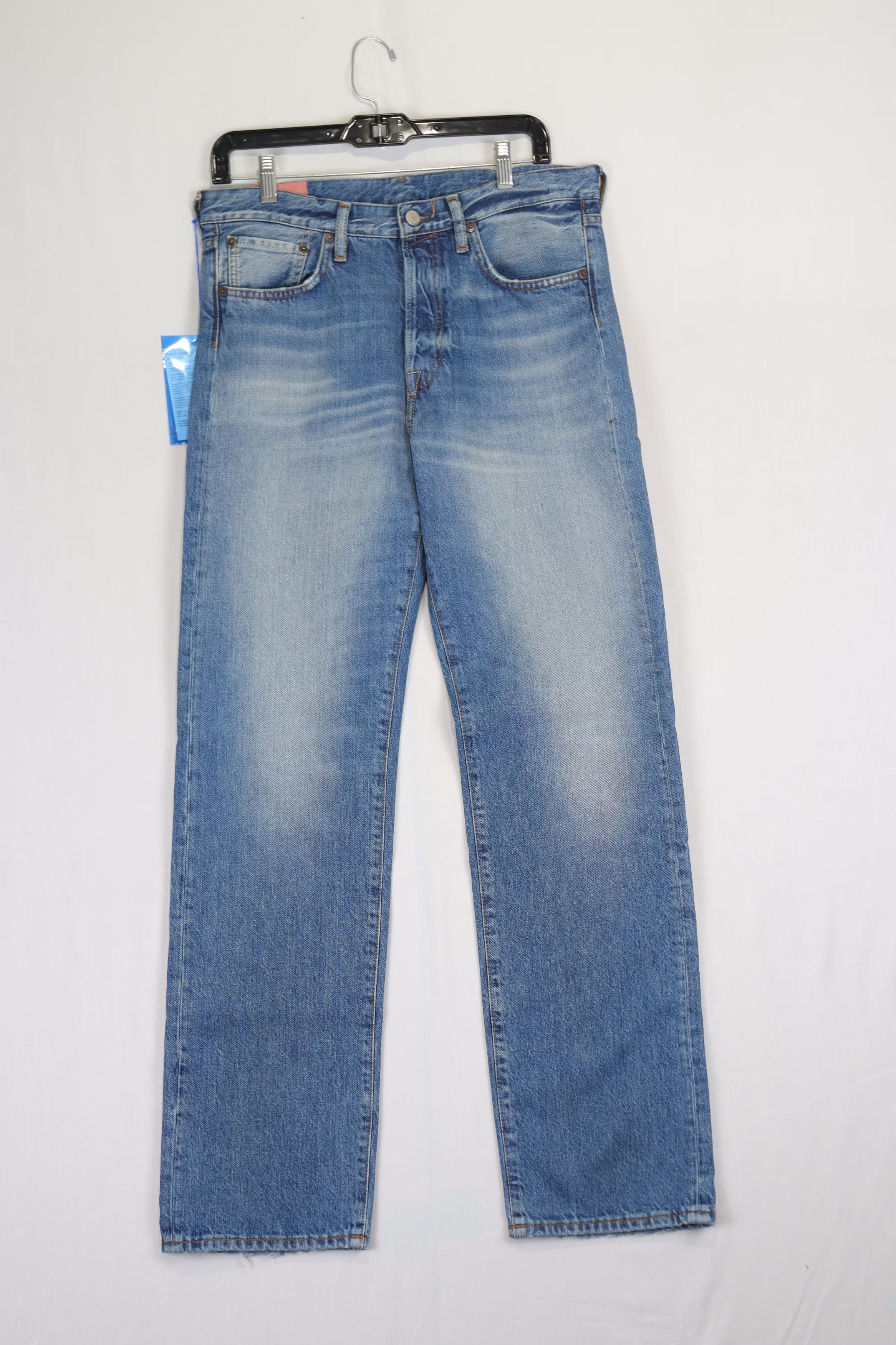 Acne Studios o1rshd10124 1996 Trash Jeans in Mid Blue | Grailed