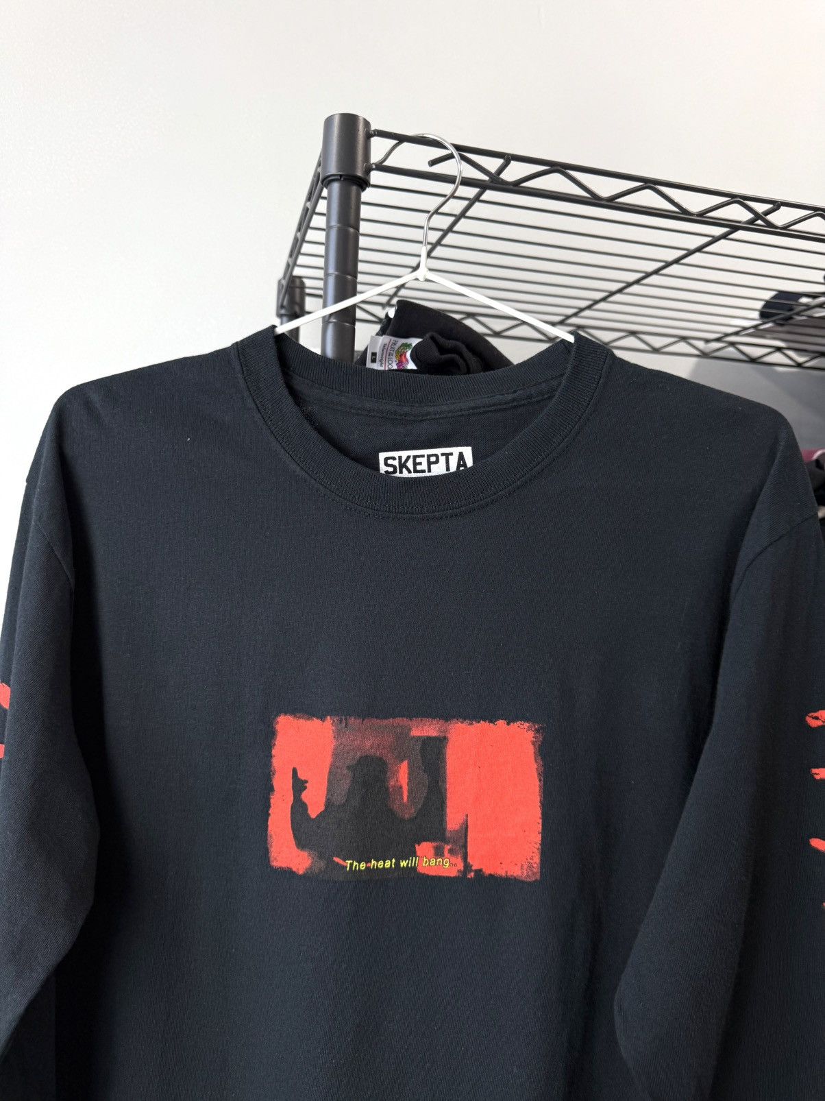 Skepta Rare Skepta The Heat Will Bang Longsleeve Rap Streetwear Size US M / EU 48-50 / 2 - 2 Thumbnail