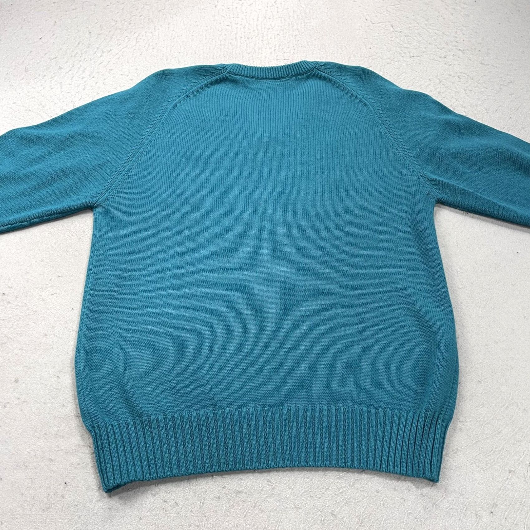 Vintage VINTAGE Slazenger Mens Large Blue V-Neck Golf Sweater Knit Pullover 90s Ridgemoor CC Size US L / EU 52-54 / 3 - 5 Thumbnail