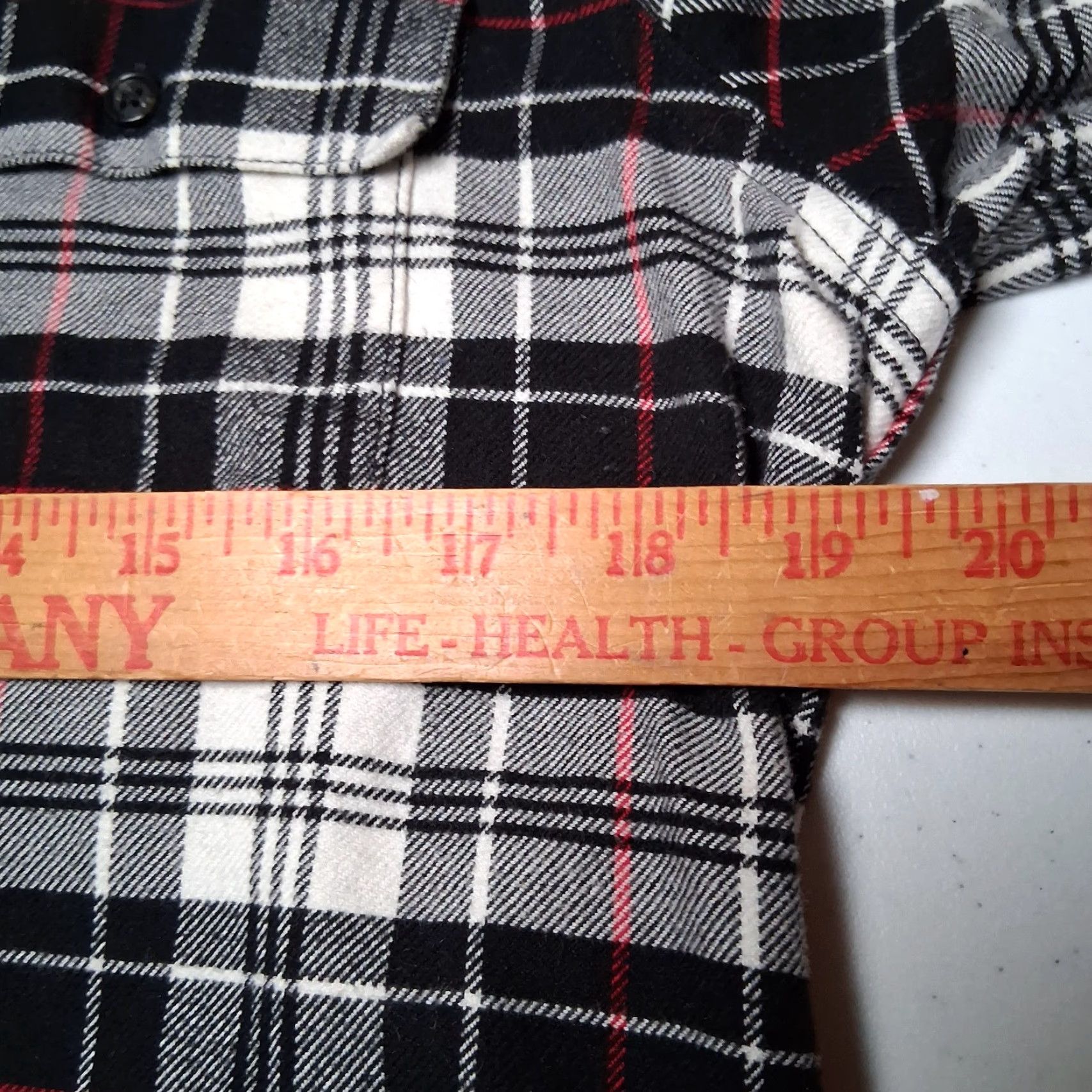 Chaps Reworked Handmade Cat Patch Flannel Shirt Women PS Petite Large Zip Black Plaid Knit? Size S / US 4 / IT 40 - 5 Thumbnail