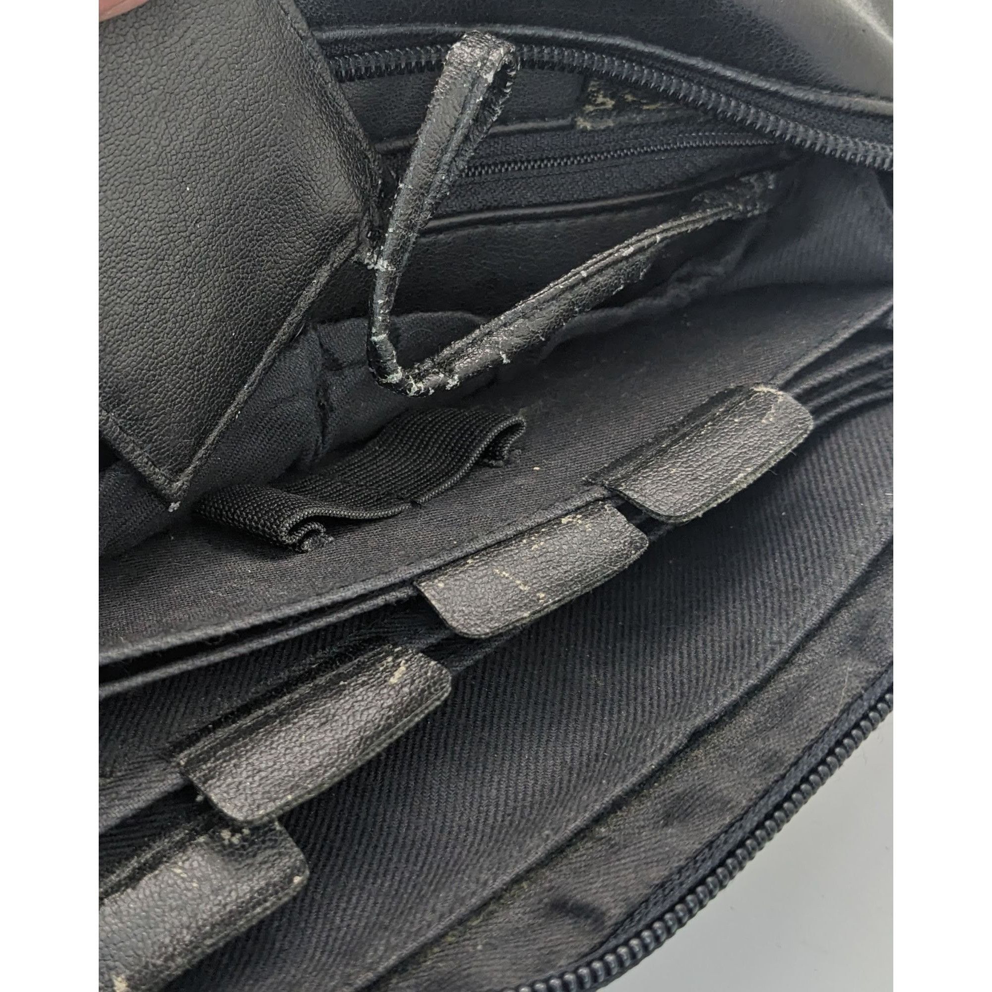 Other Vittoria New York Black Faux Leather Crossbody Bag With Gold Size ONE SIZE - 10 Thumbnail