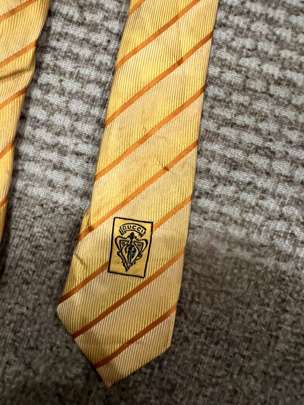 Gucci Gucci Slik Tie Size ONE SIZE - 4 Thumbnail