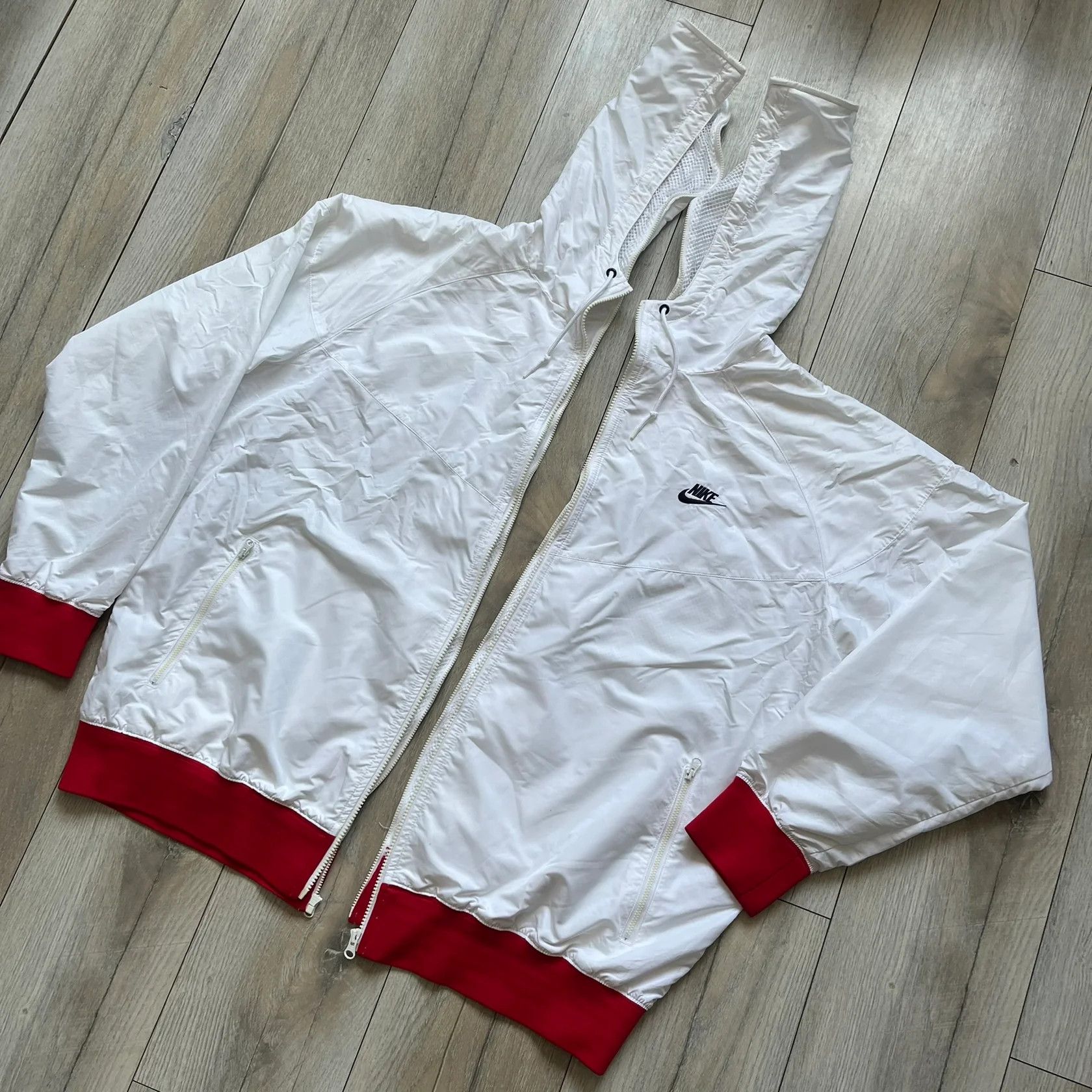 Nike Nike United States Olympics 2008 Split Windbreaker Size US XXL / EU 58 / 5 - 2 Thumbnail