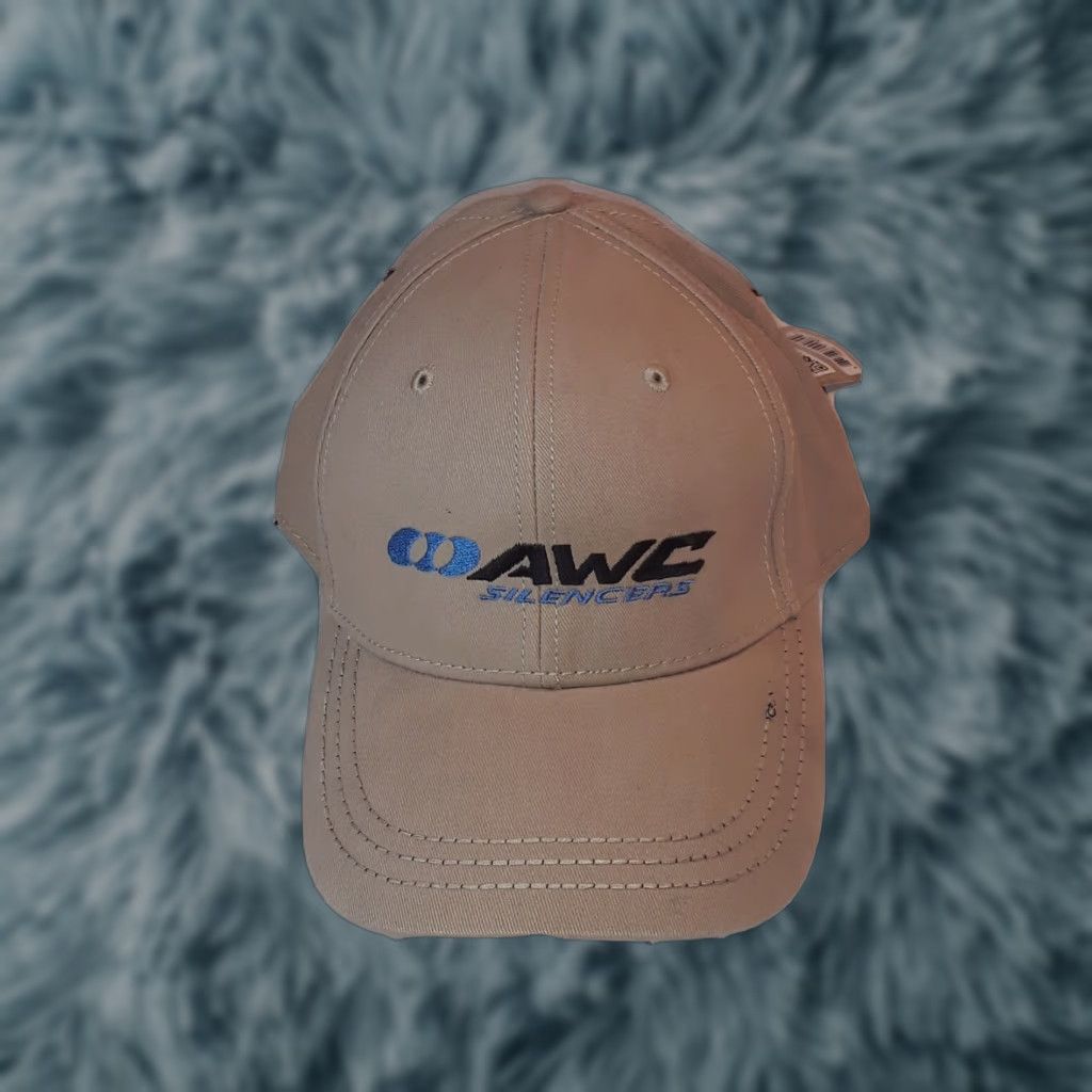 Vintage AWC Silencers Mens Brown Adjustable Hook Loop Shooting Hat Baseball Cap, Canvas, Cotton, Duck Theme, Outdoor, Shooting Guns, Adjustable, Men's HAT Size ONE SIZE - 1 Thumbnail