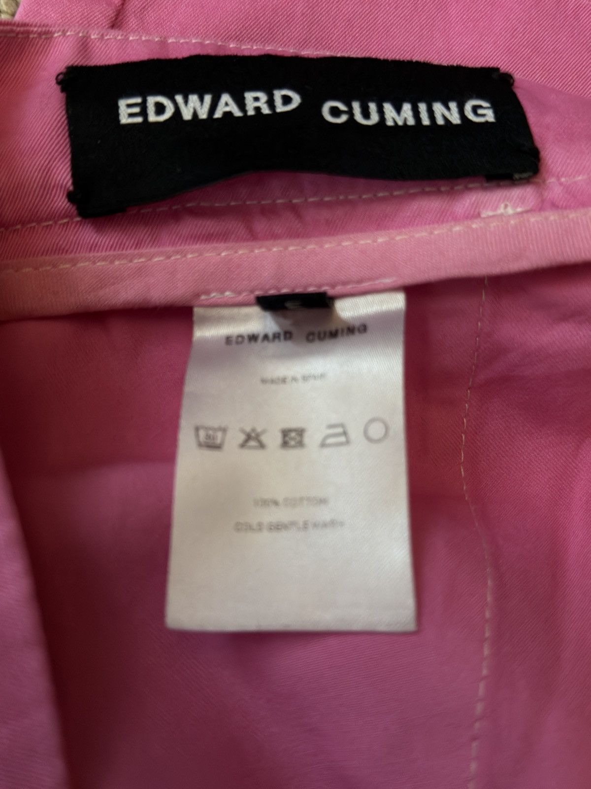 Edward Cuming Edward Cuming Pink Pants size 3 (34) Size US 34 / EU 50 - 4 Thumbnail