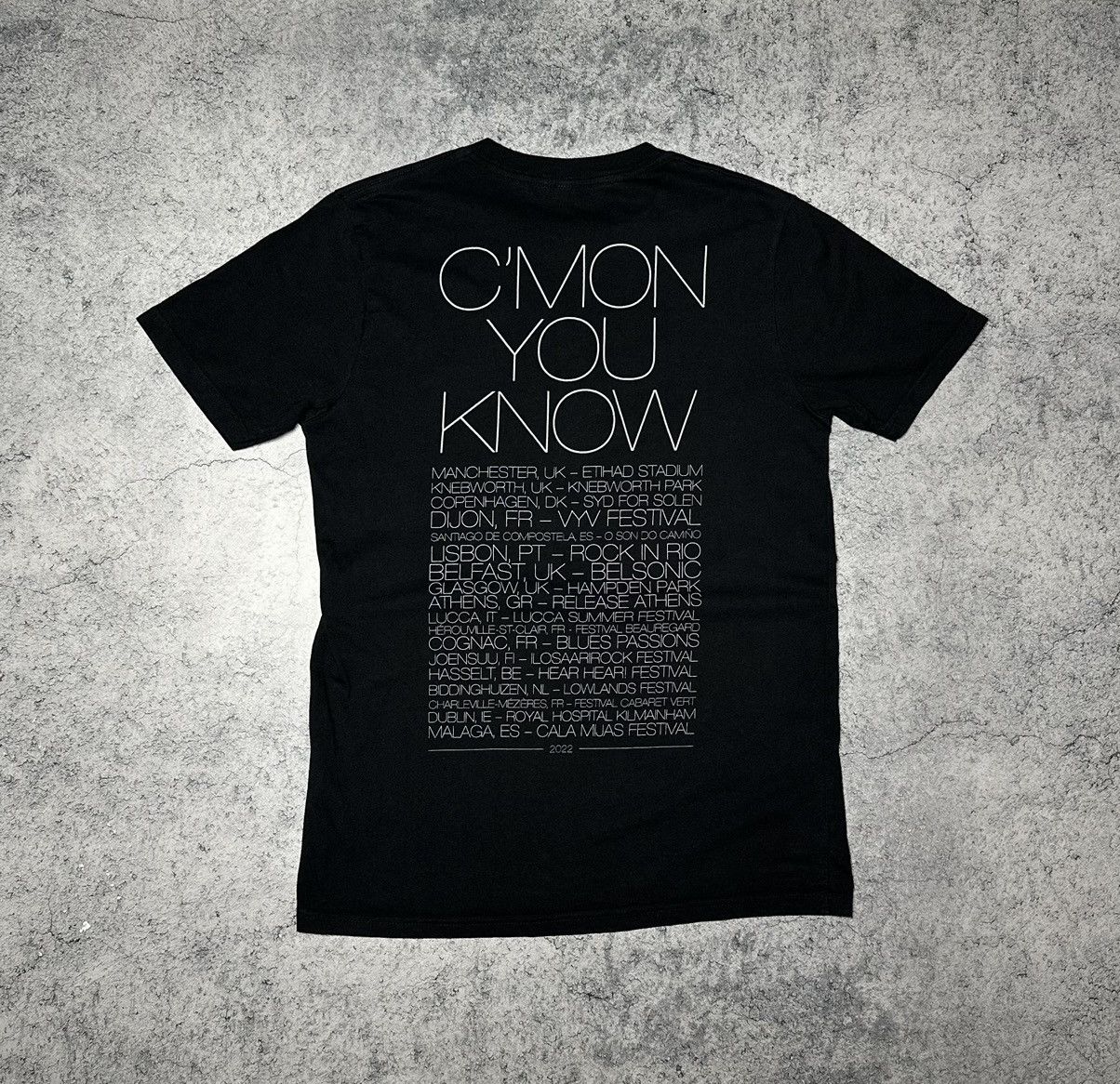 Band Tees Liam Gallagher Oasis C’mon You Know Tour T-Shirt Size US S / EU 44-46 / 1 - 6 Thumbnail