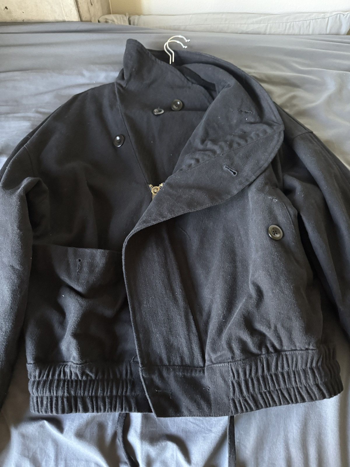 No Faith Studios No Faith Studios Moleskin Jacket BLACK Size US M / EU 48-50 / 2 - 5 Thumbnail