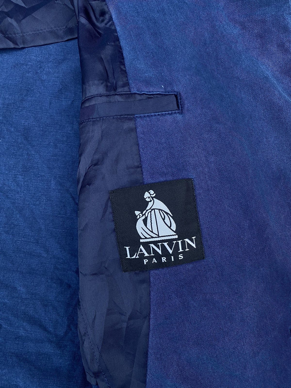 Lanvin Lanvin Paris Cotton Design Runway Cotton Blazer Jacket. #C10 Size US L / EU 52-54 / 3 - 6 Thumbnail