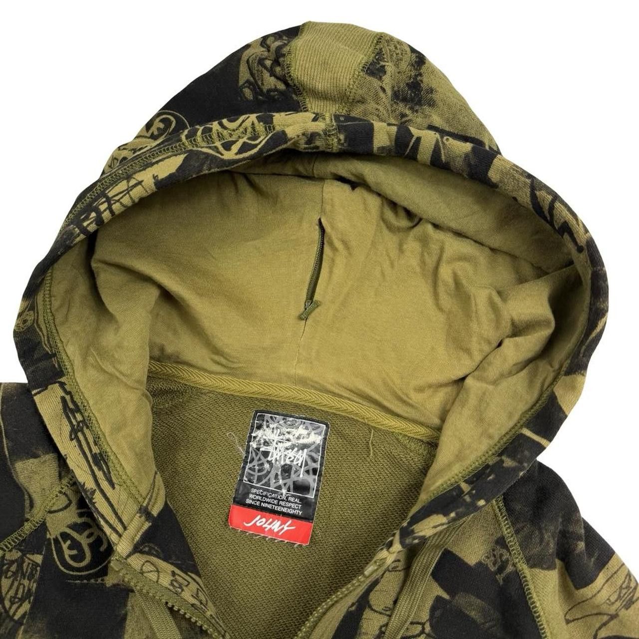 Stussy Vintage 2000s Stussy x Futura Laboratories Hoodie - Large Size US L / EU 52-54 / 3 - 6 Thumbnail