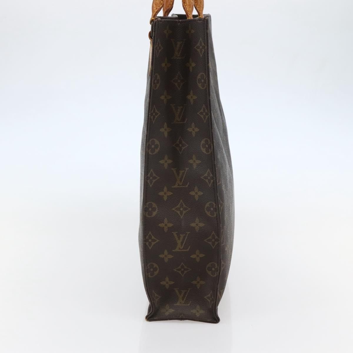 Louis Vuitton LOUIS VUITTON Monogram Sac Plat Hand Bag M51140 Size ONE SIZE - 5 Thumbnail