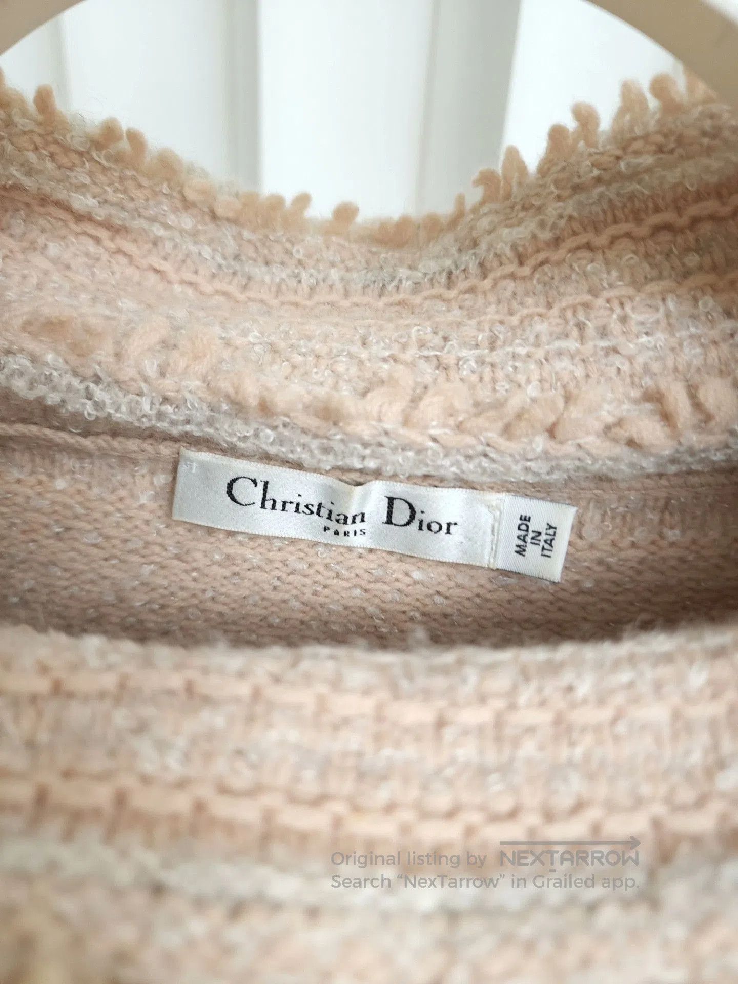 Dior christian dior off-shoulder sweater. Size US M / EU 48-50 / 2 - 6 Thumbnail