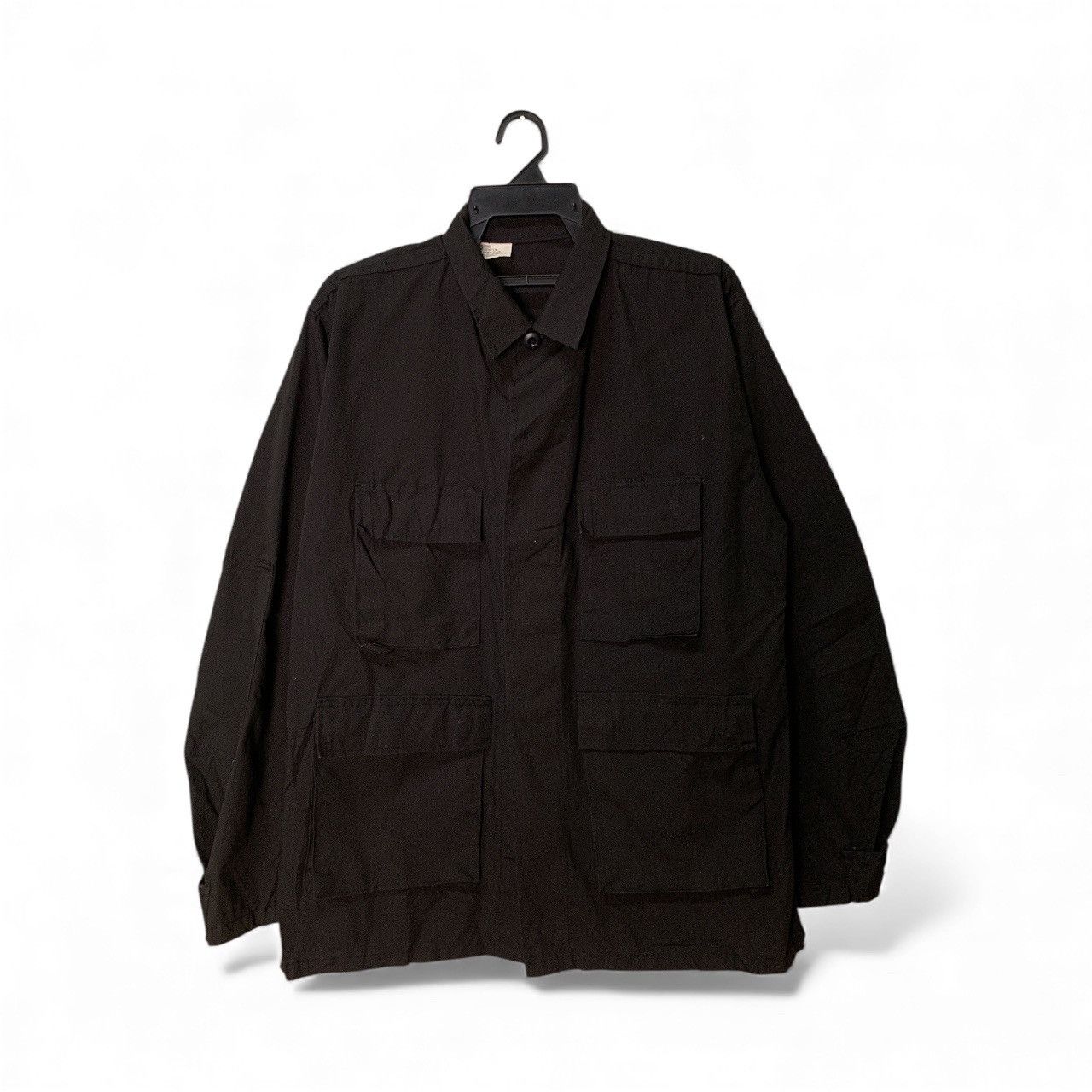 Other Rare Design Vintage US ARMY BLACK357 BDU Field Jackets Size US L / EU 52-54 / 3 - 1 Thumbnail