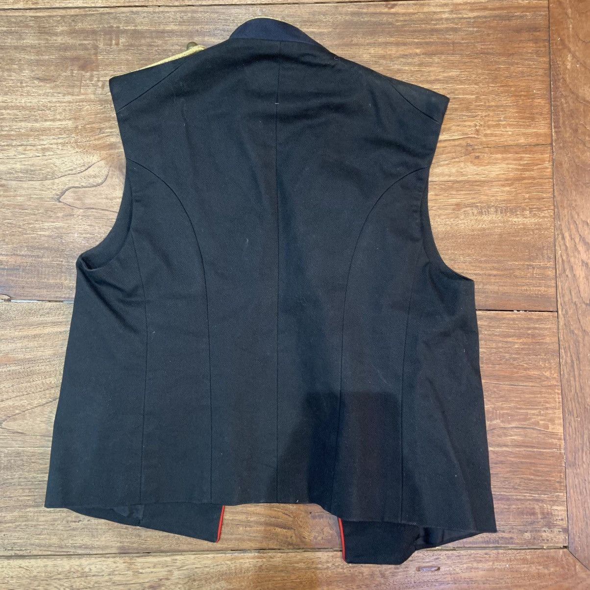 Saint Laurent Paris Saint Laurent Black Waistcoast Size 48R - 5 Thumbnail