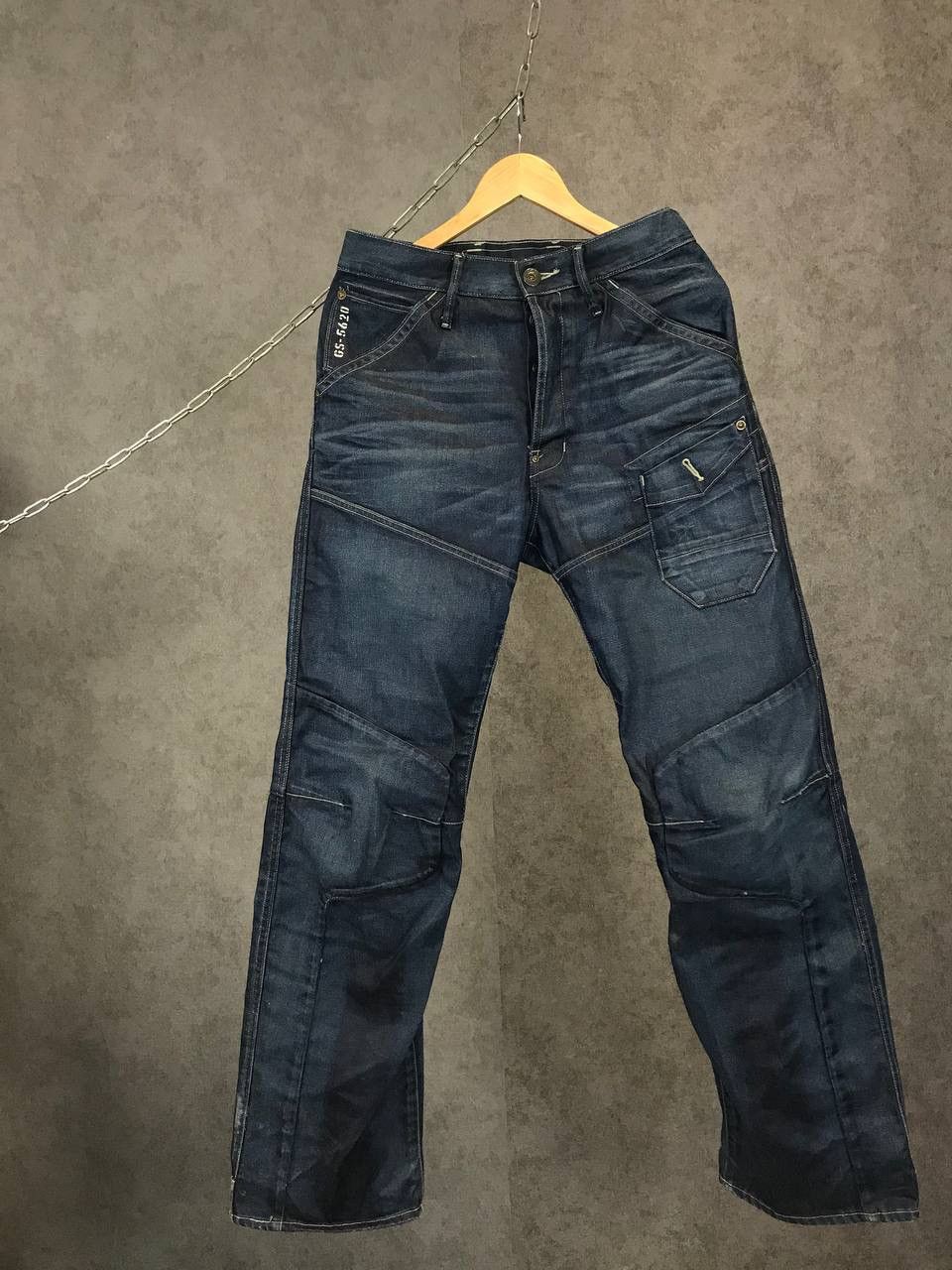 G-Star G Star Raw vintage Y2K biker jeans Size US 31 - 1 Thumbnail