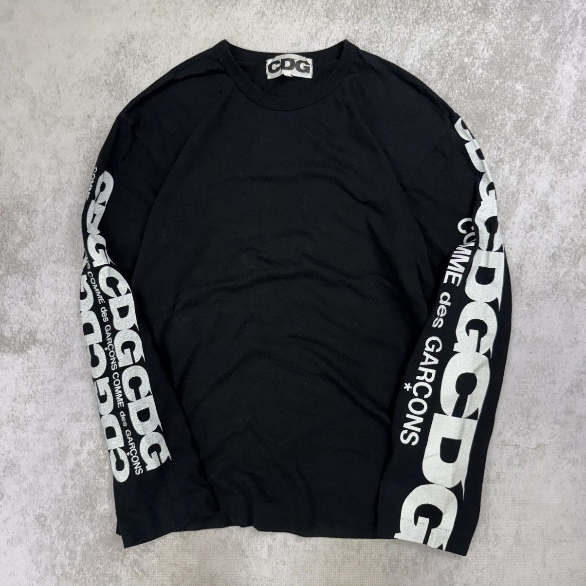 Comme des Garcons Comme des Garcons AD2018 longsleeve black Size US XL / EU 56 / 4 - 1 Thumbnail