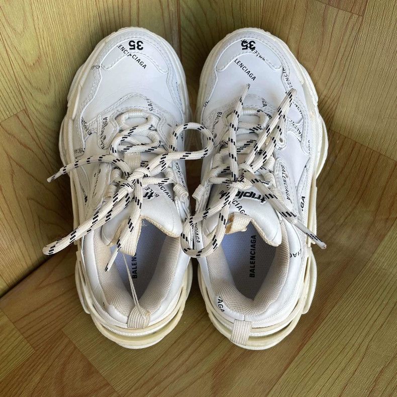 Balenciaga Balenciaga size 35 White Bullet Screen Dad Shoes 2502-Nexta Size US 5 / EU 37 - 7 Thumbnail