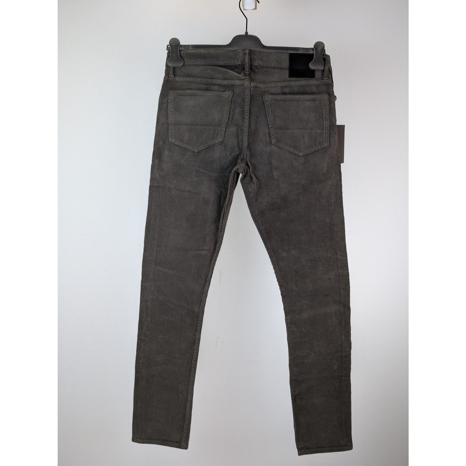 Tom Ford o1rshd1 Slim Fit Denim Jeans in Charcoal Size US 32 / EU 48 - 10 Thumbnail