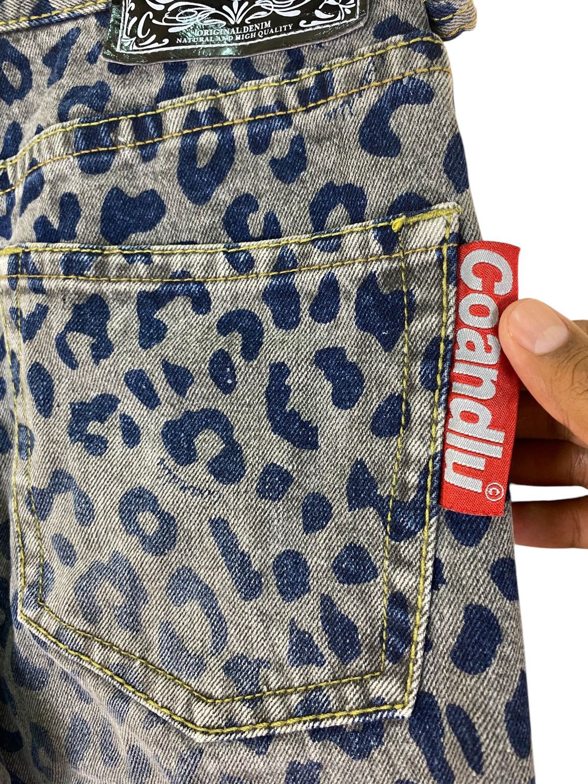 Japanese Brand Japanese Brand Co&Lu Leopard Fullprint Hysteric Insp Jeans Size US 32 / EU 48 - 8 Thumbnail