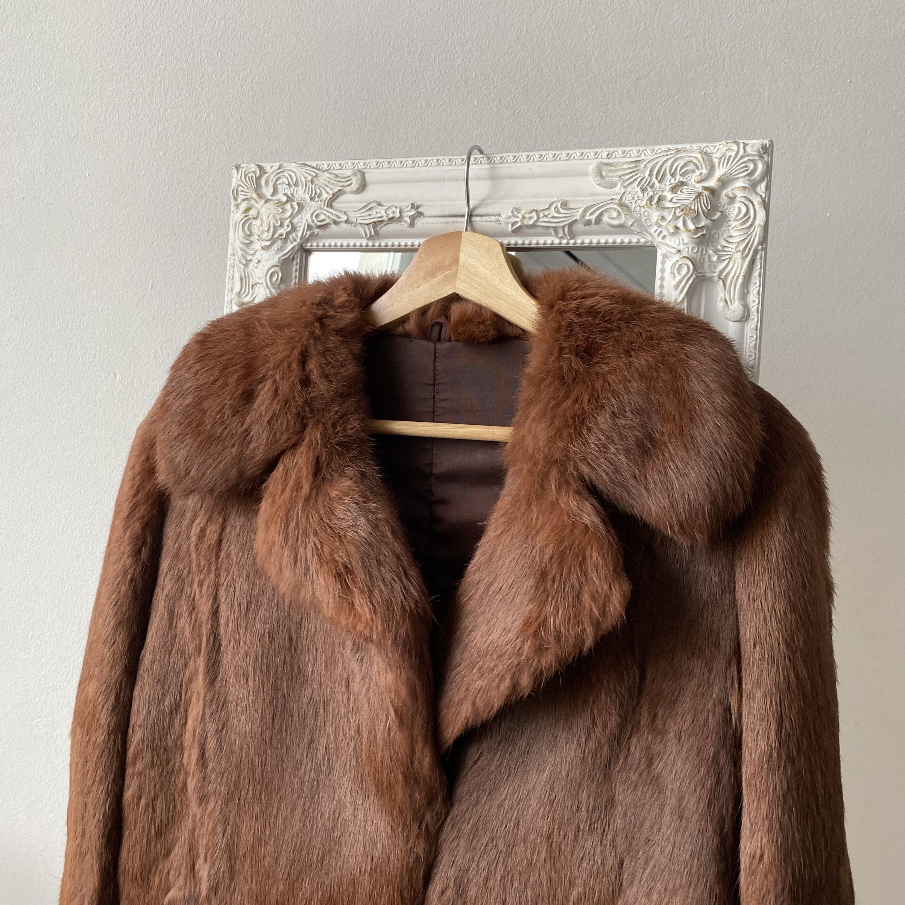 Vintage 80’s Vintage Oldmoney Real Fur Mink Coat Luxury Designer Size S / US 4 / IT 40 - 2 Thumbnail