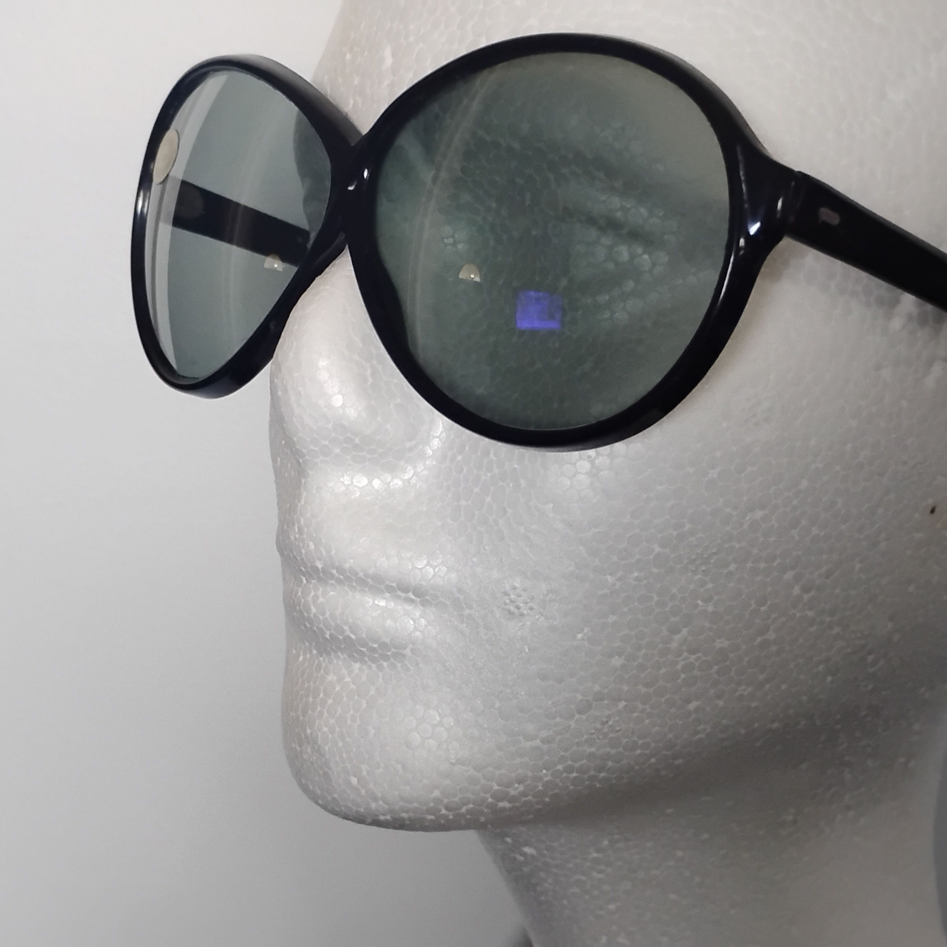 Vintage Vintage Black Unisex Sunglasses NOS ITALY Size ONE SIZE - 3 Thumbnail