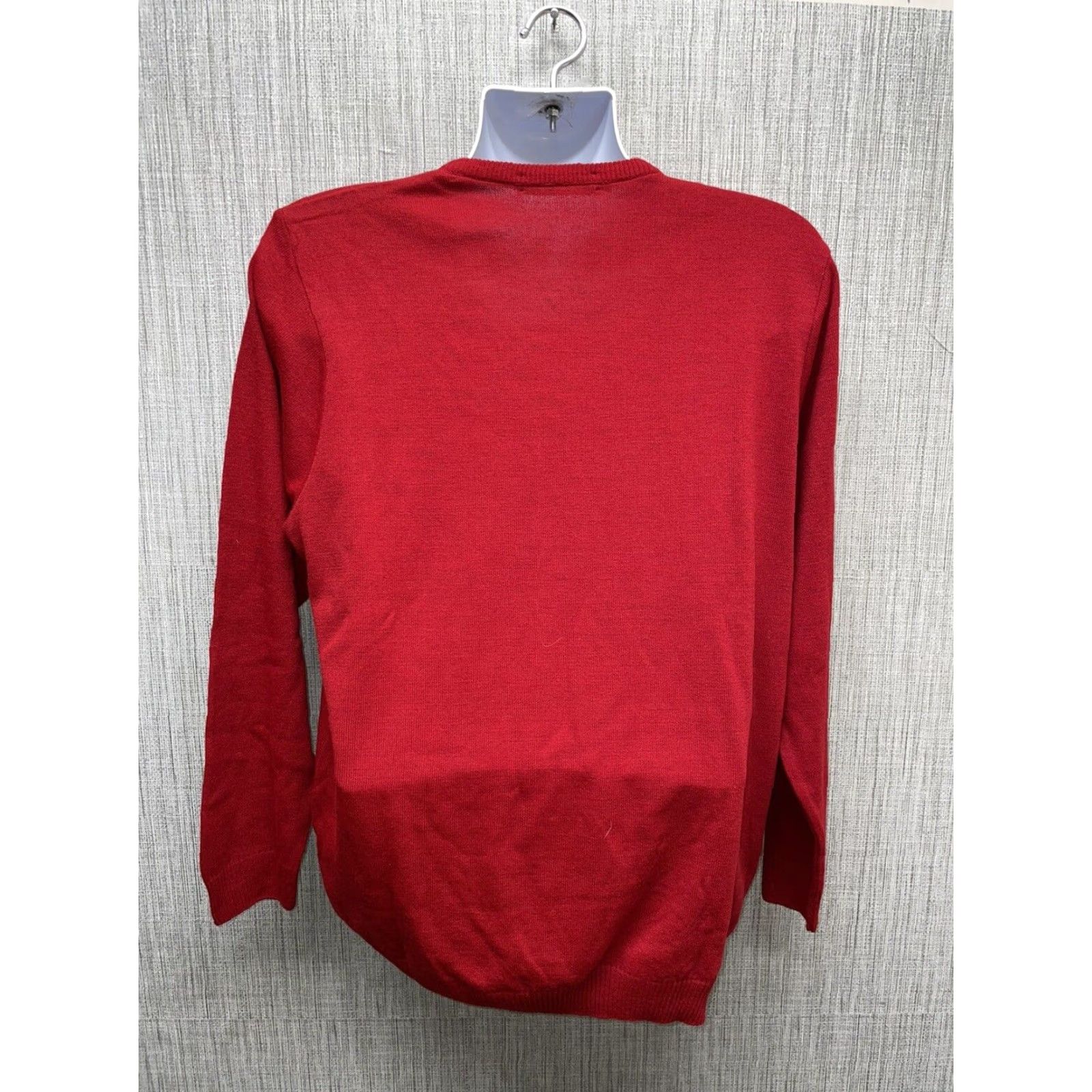 Vintage VINTAGE Manchester Wool Vest Men Red V-Neck London 90s Mens Large Size US L / EU 52-54 / 3 - 7 Thumbnail