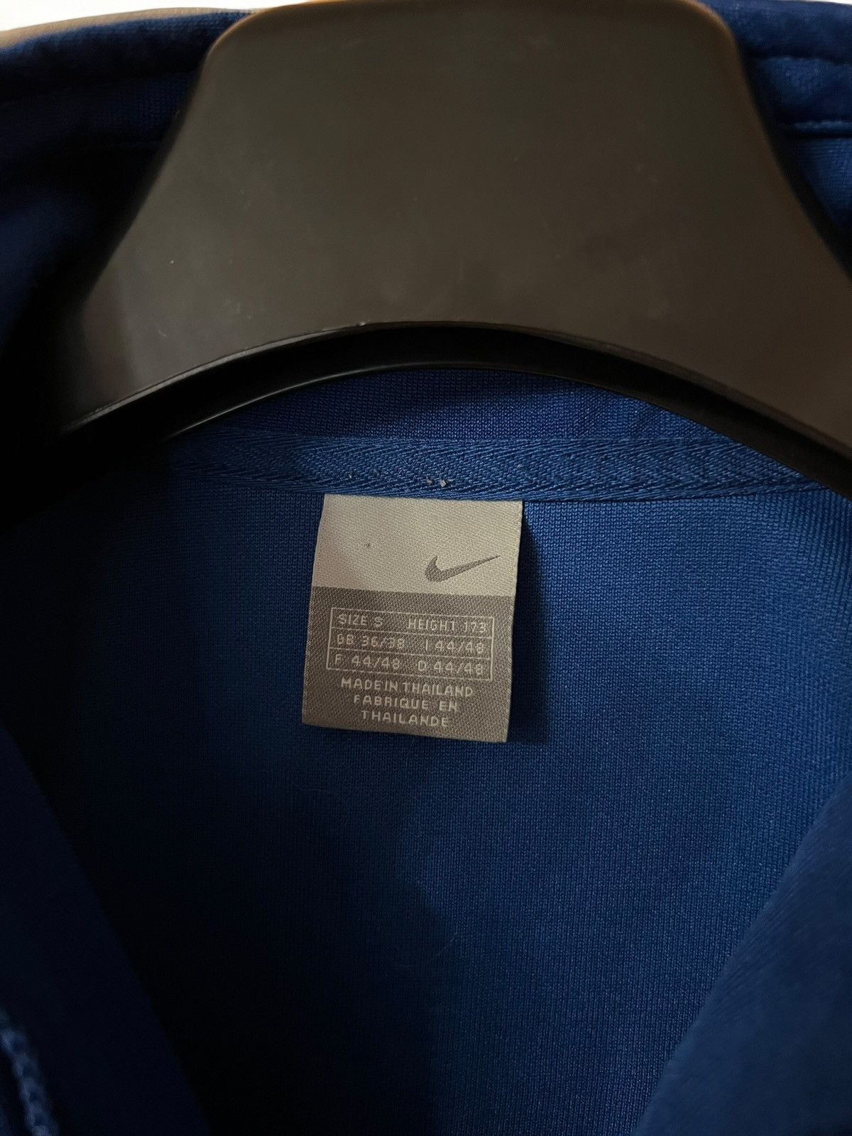 Nike × Vintage NIKE Italy "AZZURRI ULTRAS TRACK Jacket soccer National Team Size US S / EU 44-46 / 1 - 9 Thumbnail