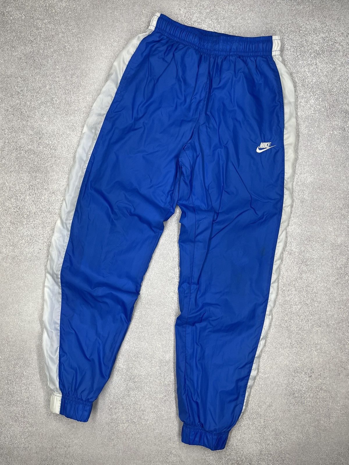 Nike Nike ACG Sportswear Mens Nike Nylon Joggers Sweatpants Blue Drill Drip Y2K ACG Grailed