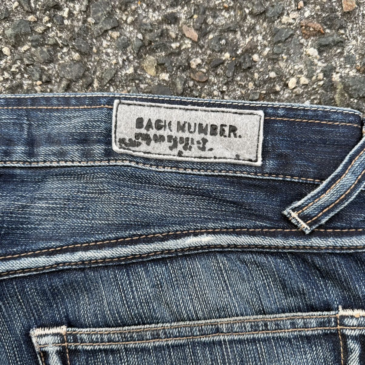Black Label VINTAGE BACK NUMBER BLACK LABEL JEAN PANT Size US 34 / EU 50 - 13 Thumbnail
