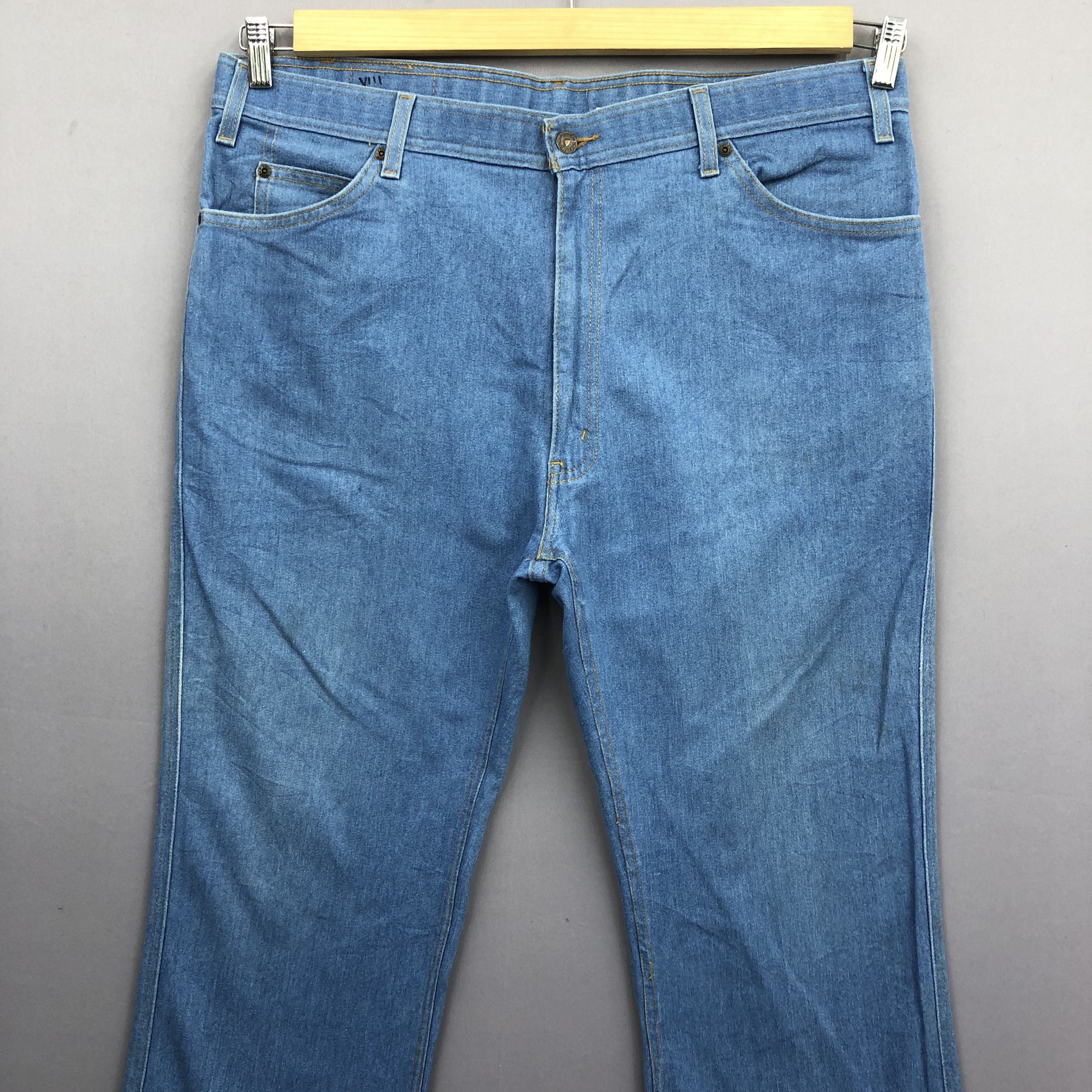 Levi's Vintage Y2K Levis Baggy Style Jeans Light Wash Skater Denim Size 40" / US 18 - 3 Thumbnail