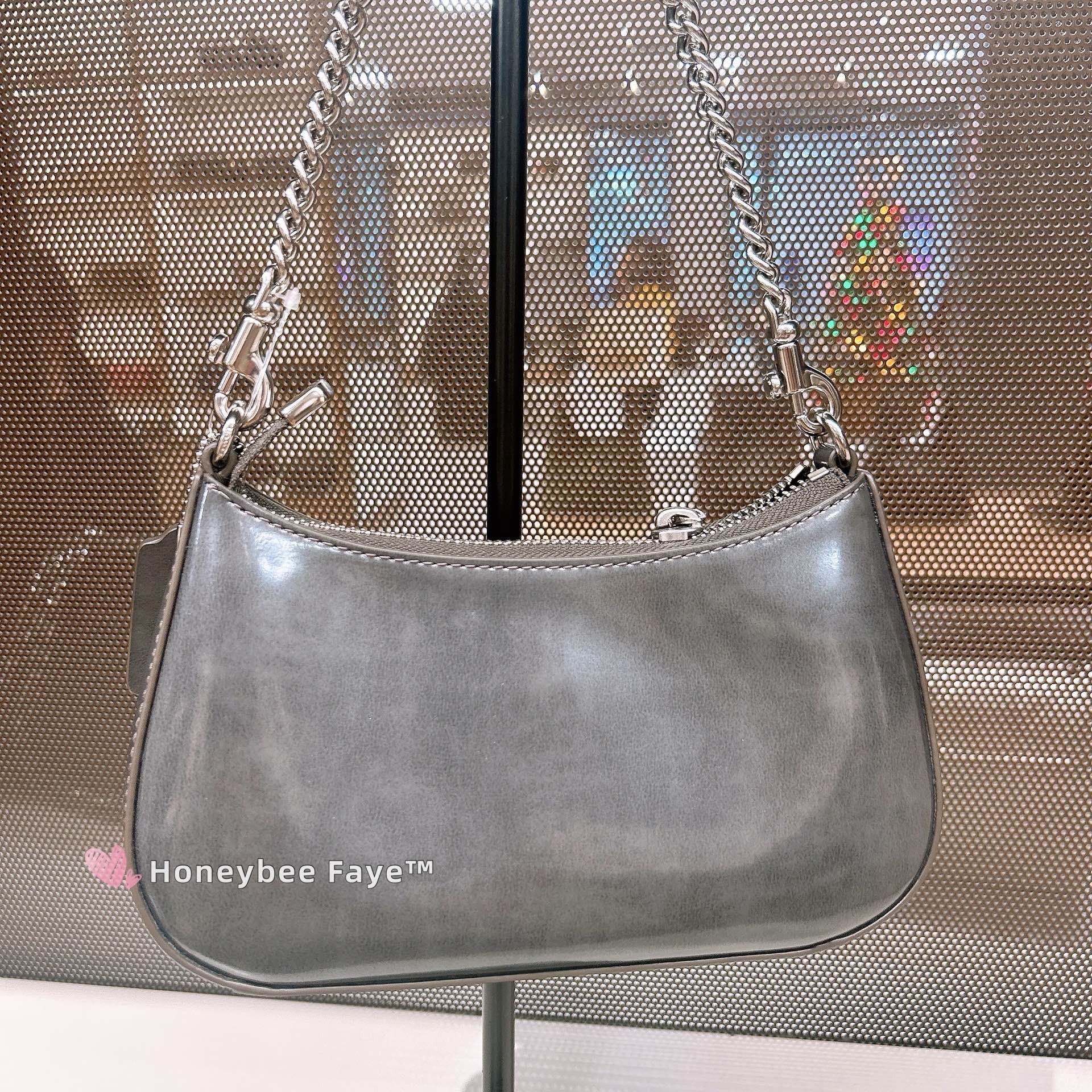 Coach Teri Mini Crossbody Bag CCE83 Metallic Gunmetal Size ONE SIZE - 4 Thumbnail
