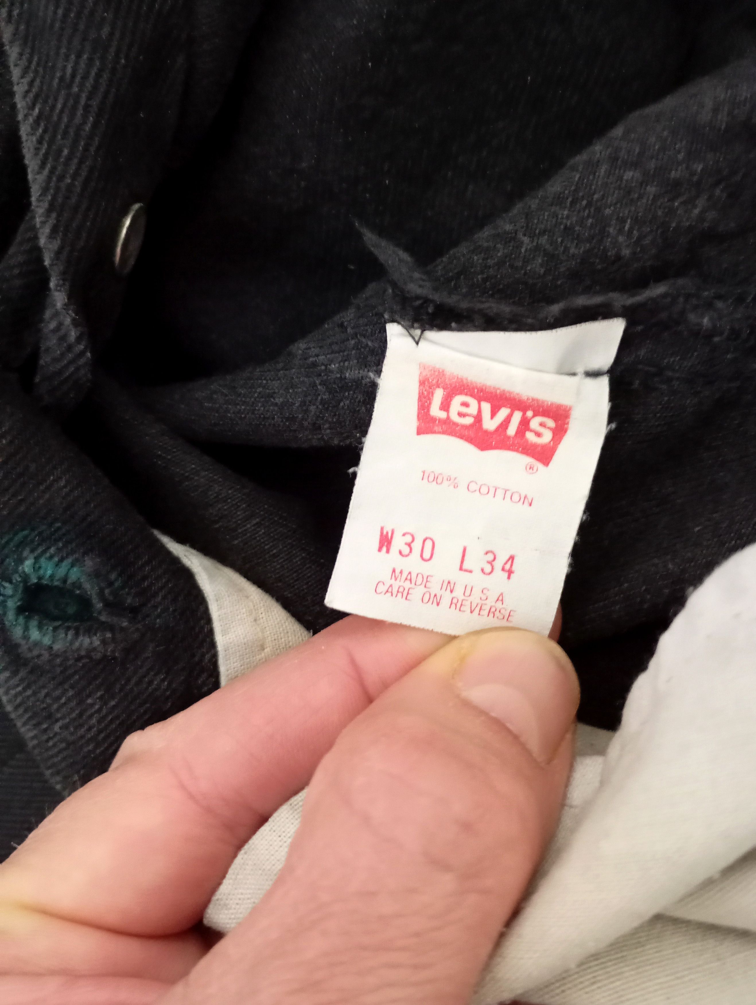 Levi's Levi's 501 Made in USA Vintage Denim Pants Jeans Size US 30 / EU 46 - 5 Thumbnail