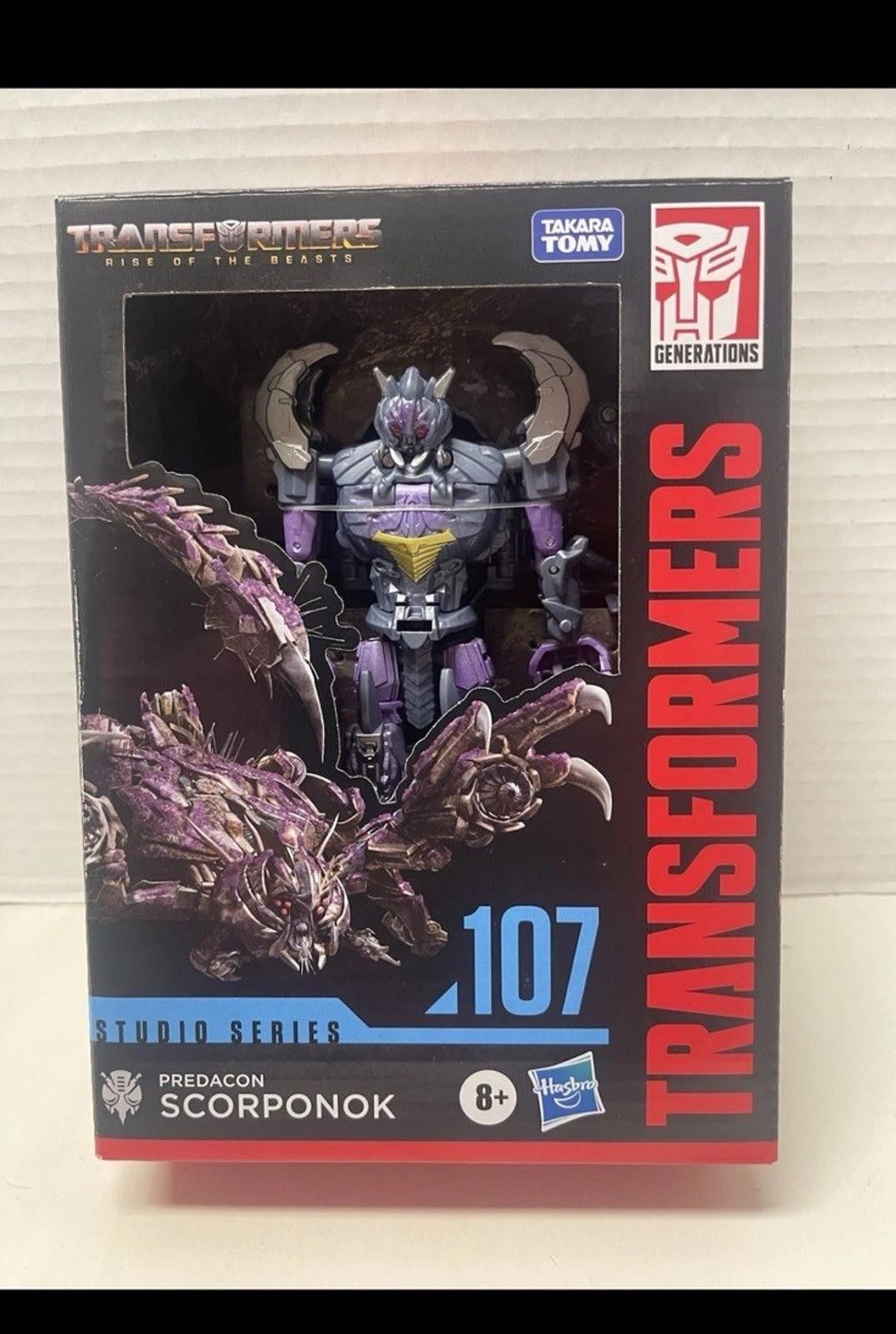 Other Transformers Studio Series Scorponok Rise of The Beasts Size ONE SIZE - 1 Thumbnail
