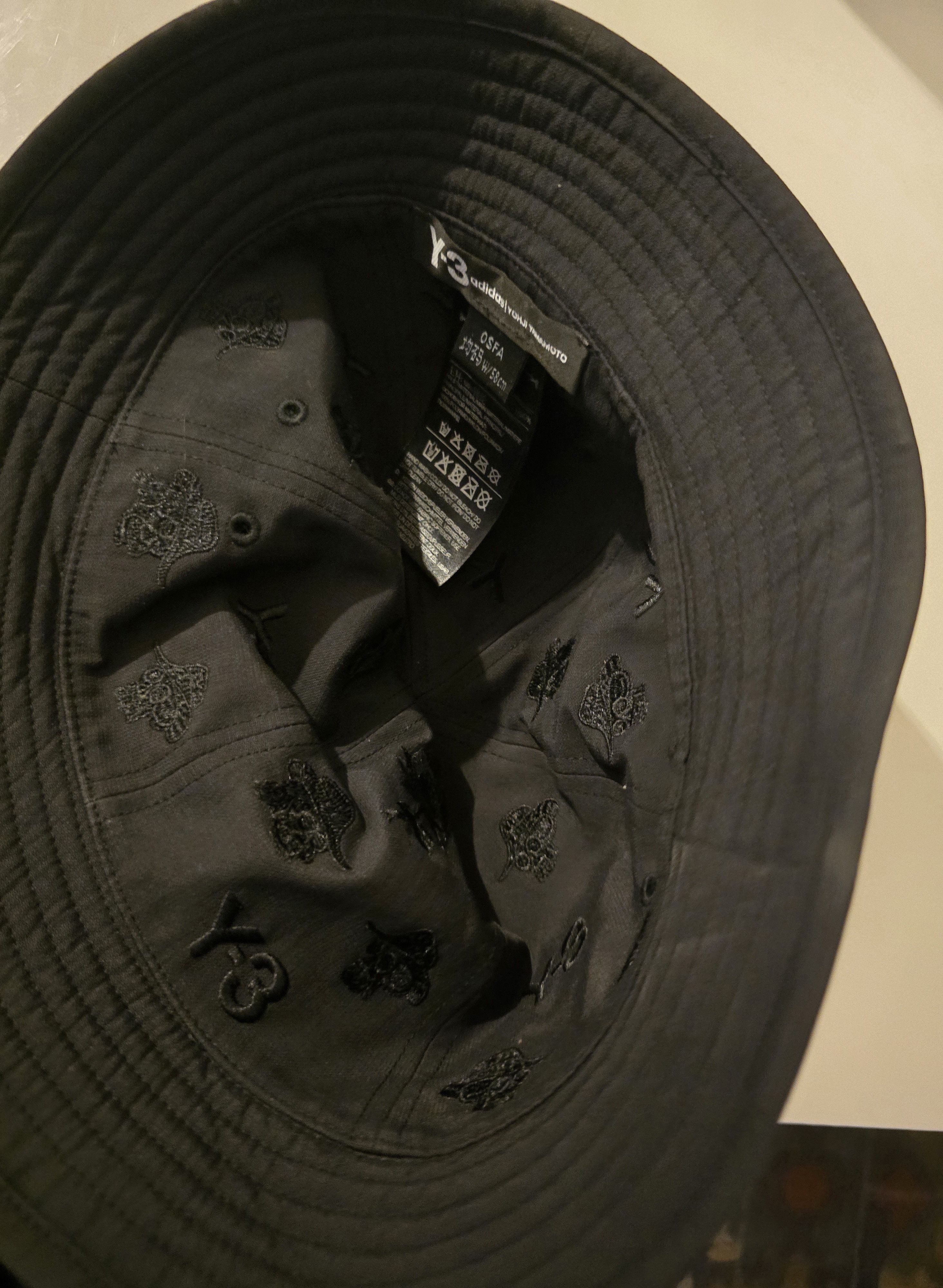 Yohji Yamamoto Y3 Bucket Hat Size 58 Size ONE SIZE - 2 Thumbnail