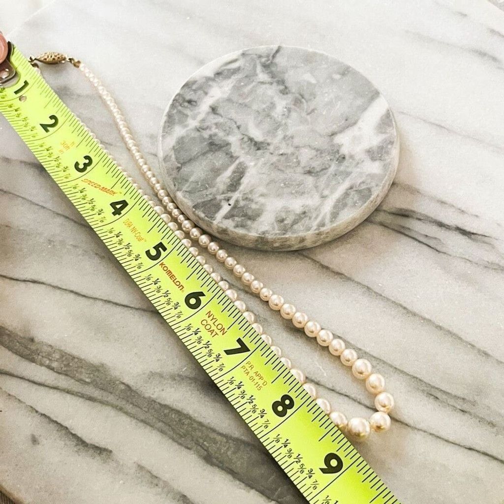 Vintage Vintage Simulated Pink Pearl Necklace Size ONE SIZE - 8 Thumbnail