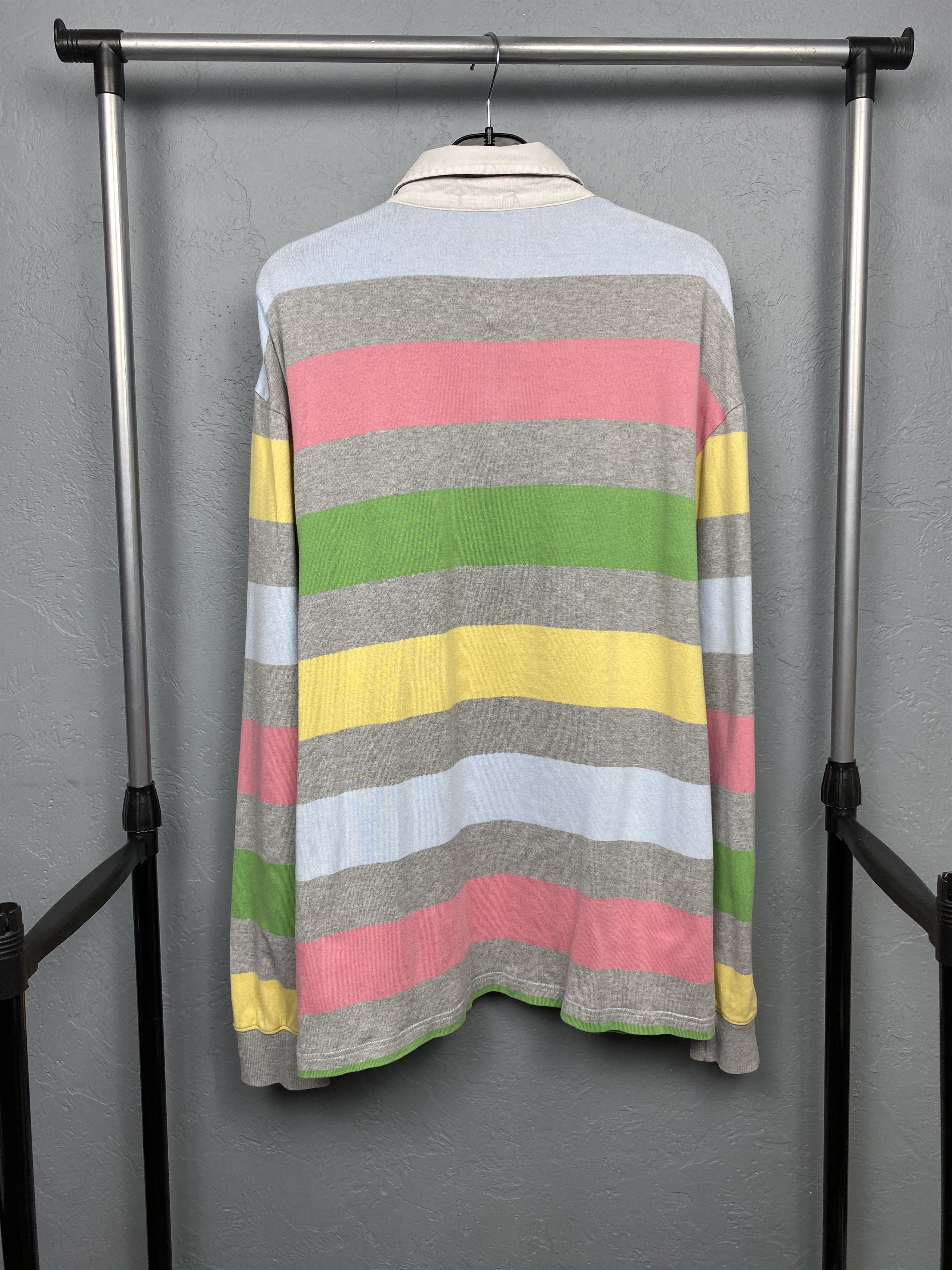 Gant Gant Vintage Mens Rugby Long Sleeve Polo Shirt Size US XXL / EU 58 / 5 - 6 Thumbnail