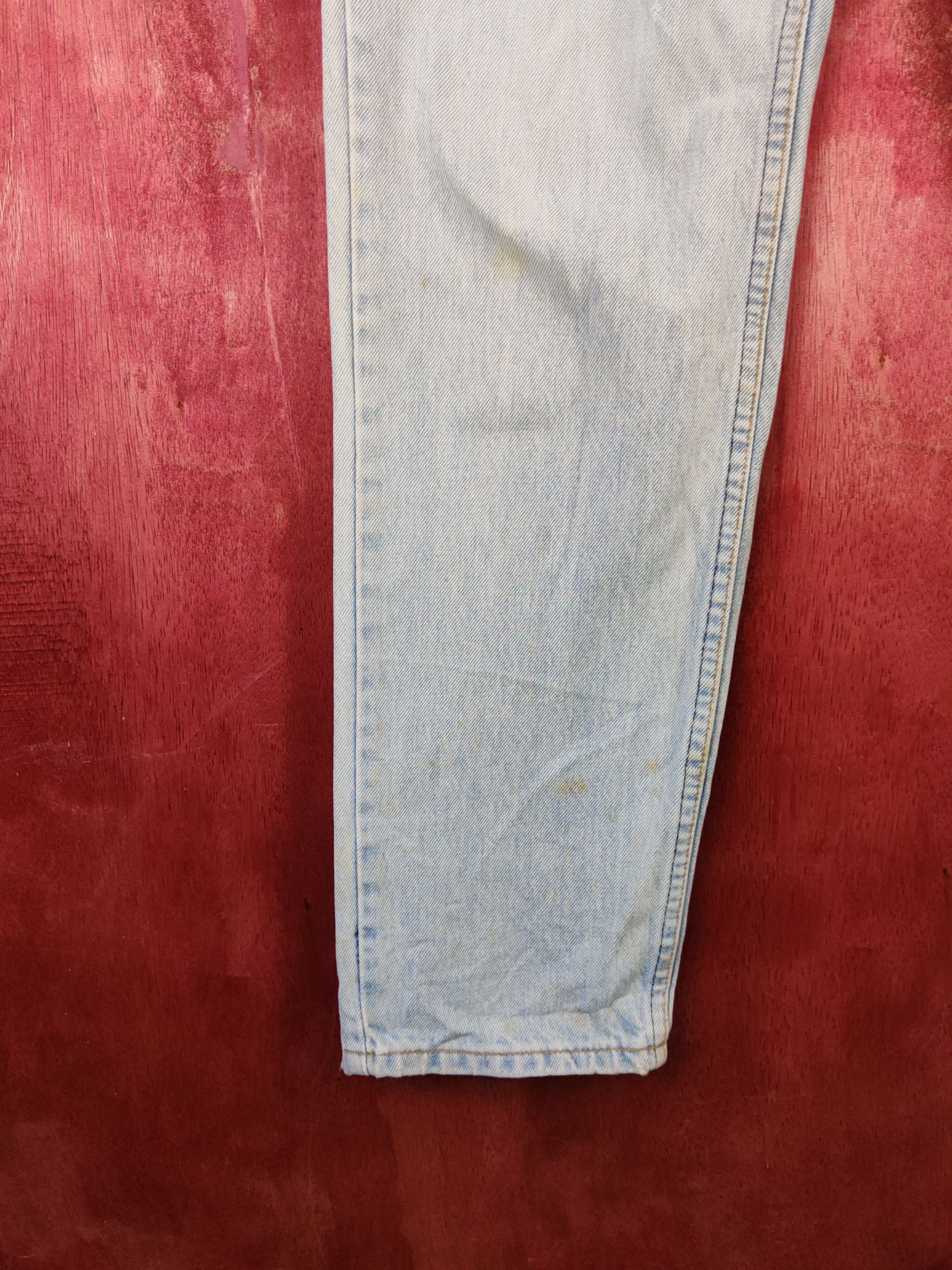 Edwin Edwin vintage Blue Faded Distressed Ripped Jeans #S1809 Size US 29 - 4 Thumbnail