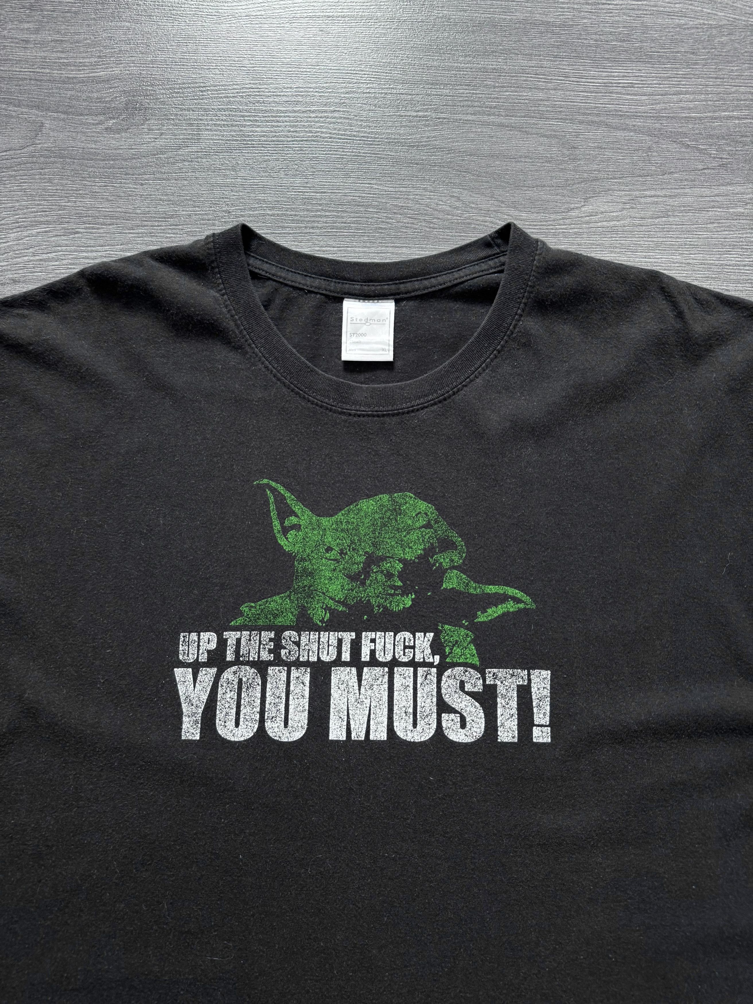 Other Vintage Star Wars Yoda humor t-shirt tee y2k Size US XL / EU 56 / 4 - 4 Thumbnail