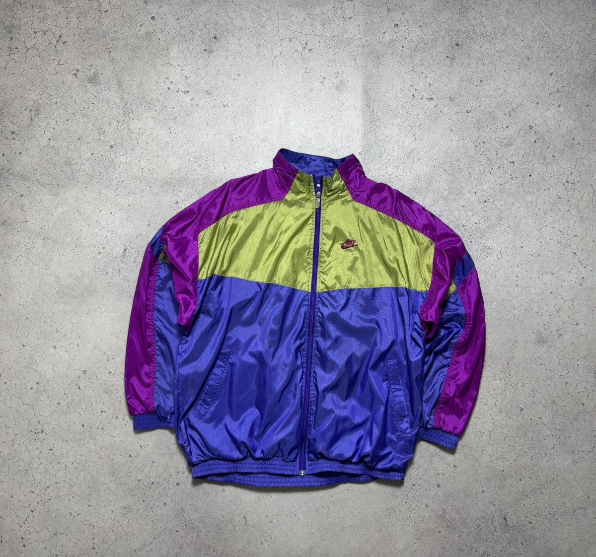 Nike Nike Vintage 80’s 90’s Nylon Track Suit Jacket & Pants Size US L / EU 52-54 / 3 - 2 Thumbnail