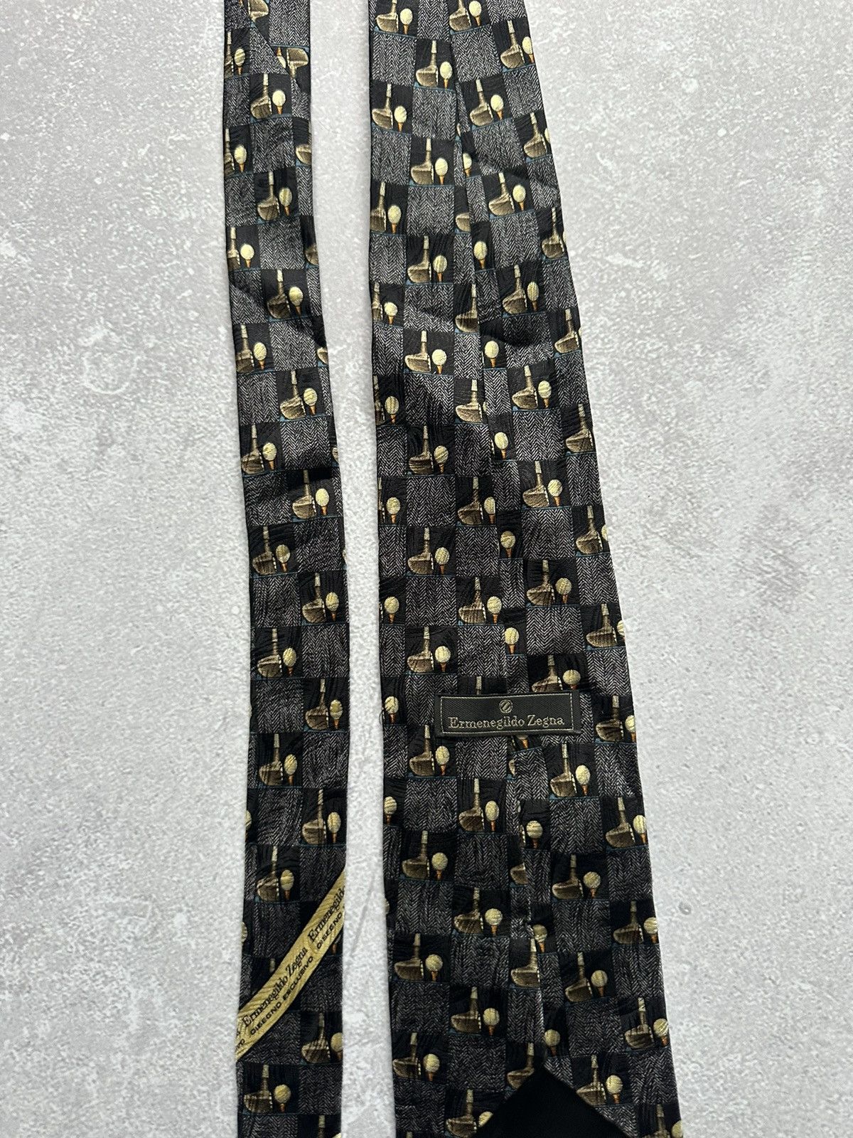 Ermenegildo Zegna × Vintage Tie Ermenegildo Zegna vintage Size ONE SIZE - 3 Thumbnail