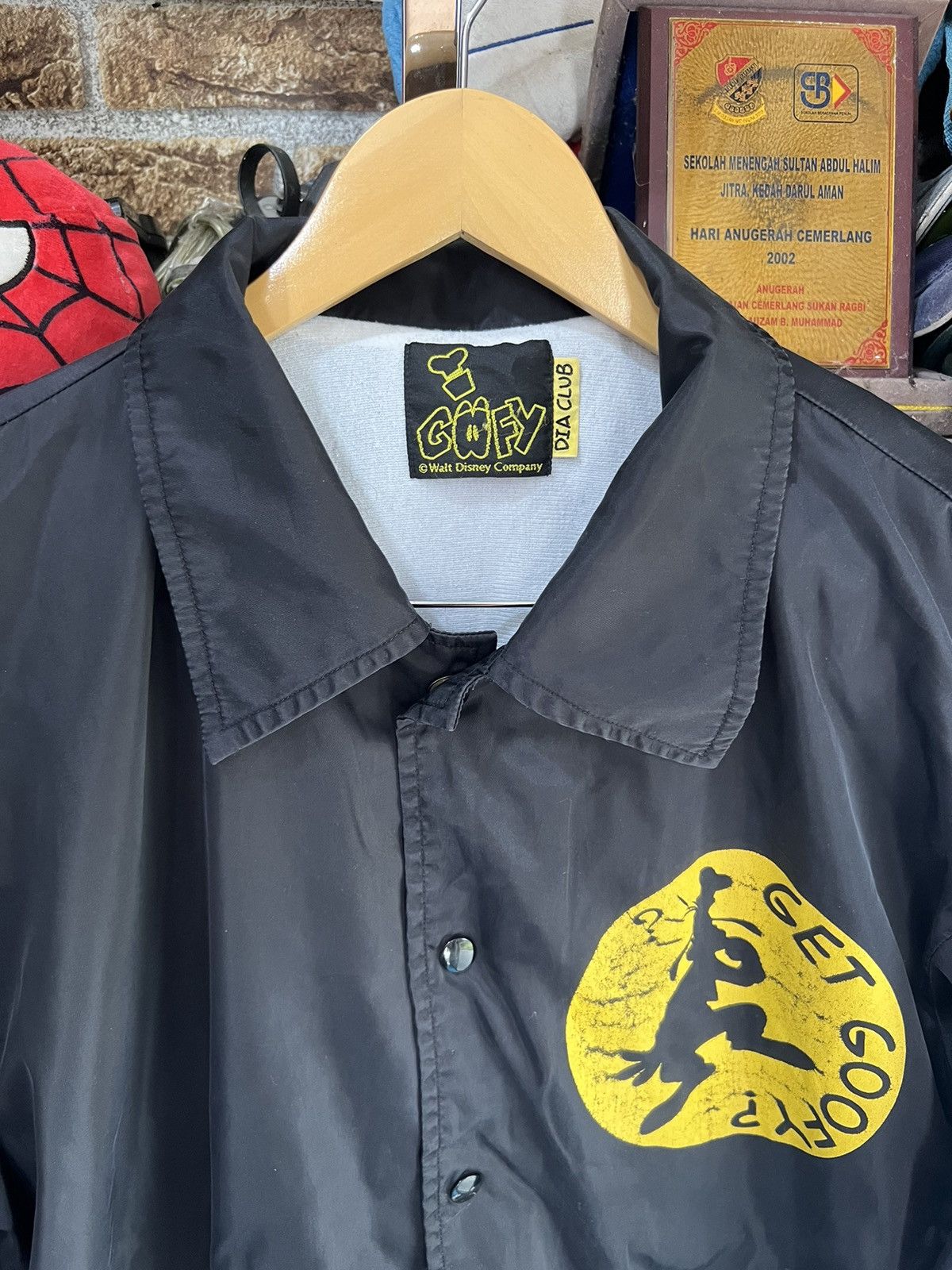 Cartoon Network 🔥Vintage Goofy Inspired Wu Tang Button Jacket Size US XL / EU 56 / 4 - 11 Thumbnail