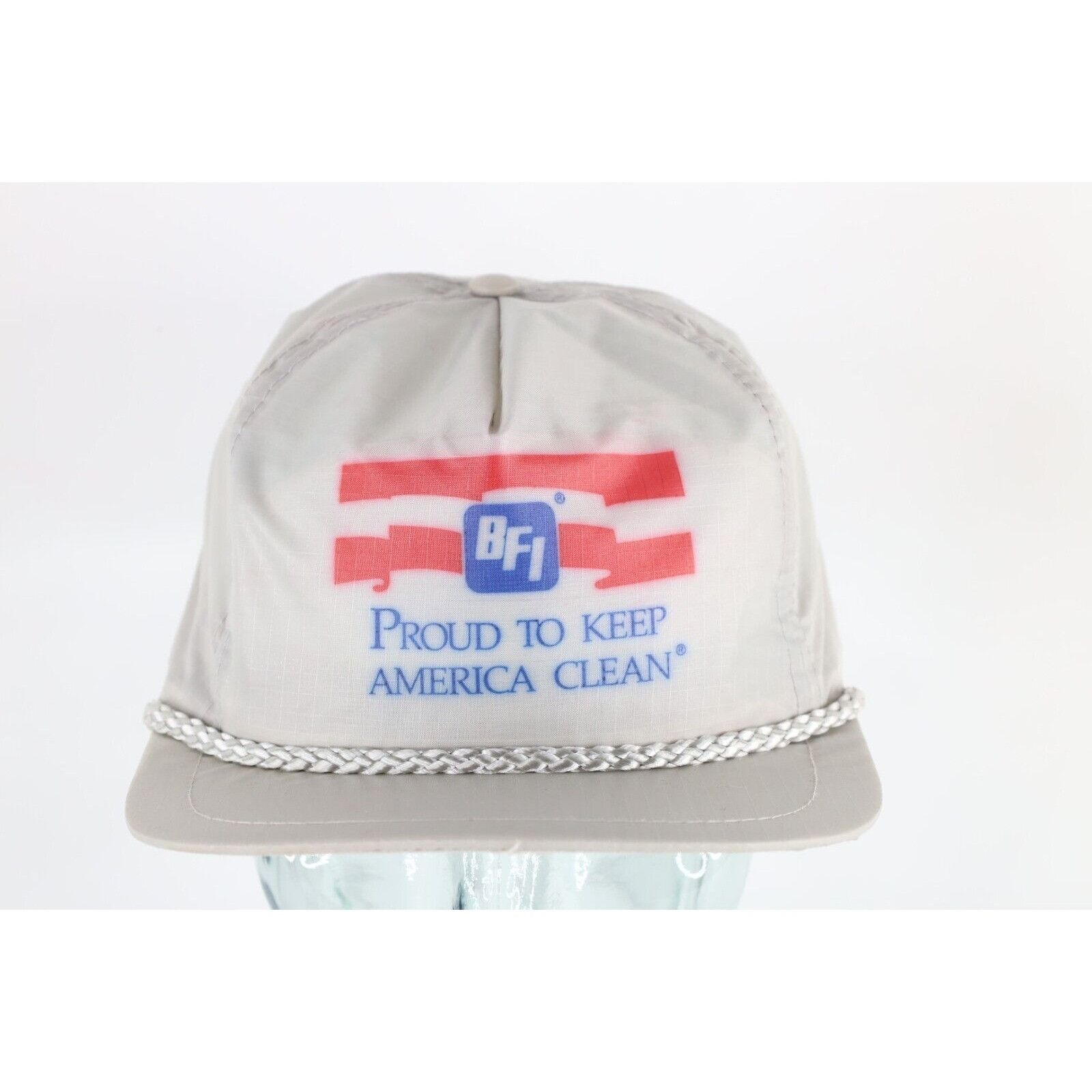 Vintage Deadstock Vintage 80s Sportcap Supreme BFI Clean America Hat Size ONE SIZE - 1 Thumbnail