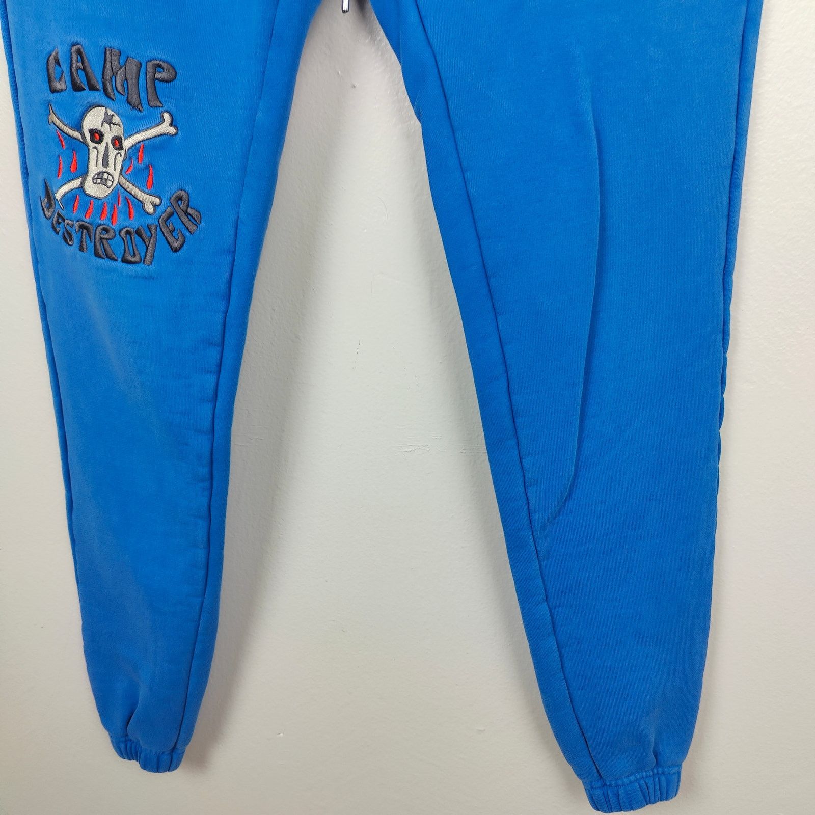Other Cheatin Snakes Sweatpants Mens XS Blue Camp Destroyer Size US 28 / EU 44 - 4 Thumbnail