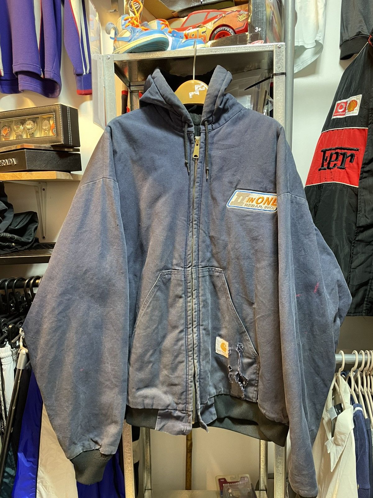 Carhartt Vintage Carhartt Hoodie Jacket Size US L / EU 52-54 / 3 - 1 Thumbnail